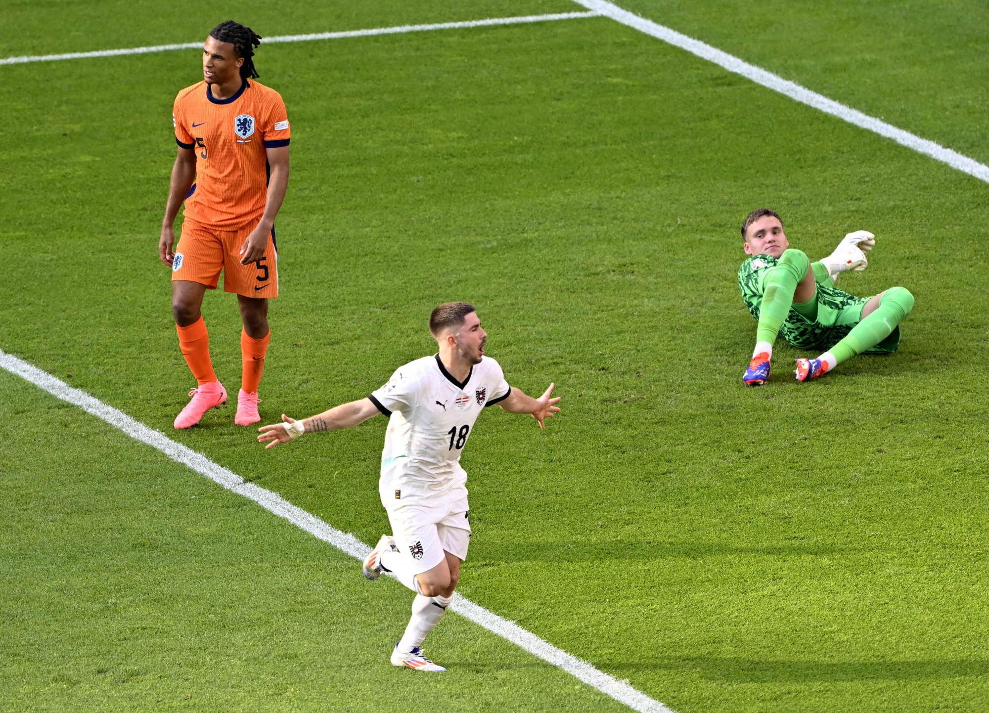 النمسا تهزم هولندا وتتصدر مجموعتها في يورو2024