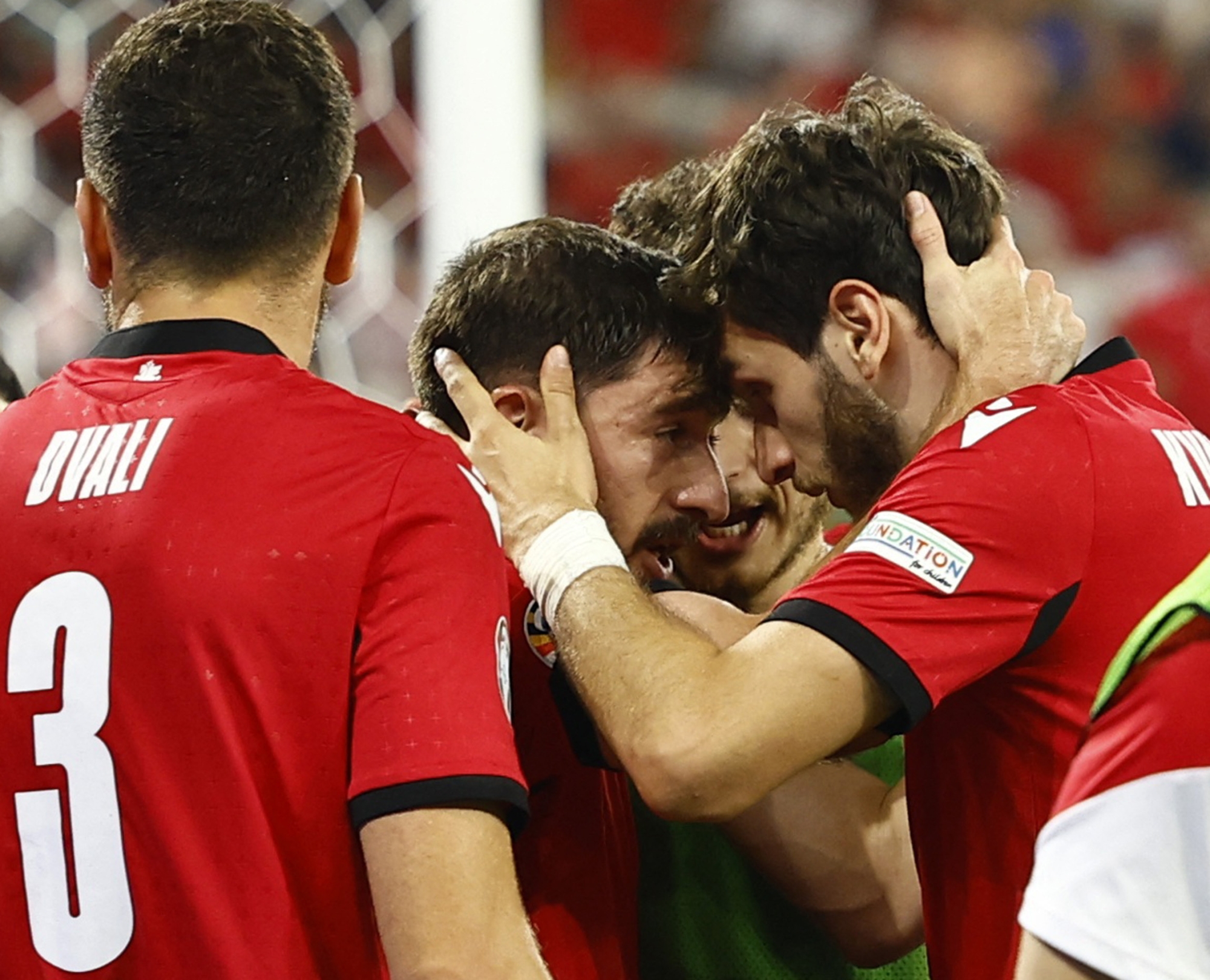 جورجيا تهزم البرتغال وتواجه إسبانيا في دور الـ 16