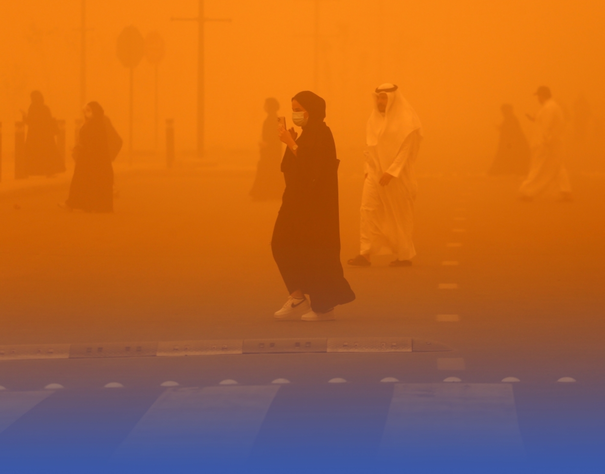انخفاض بمعدل العواصف الغبارية بالمملكة