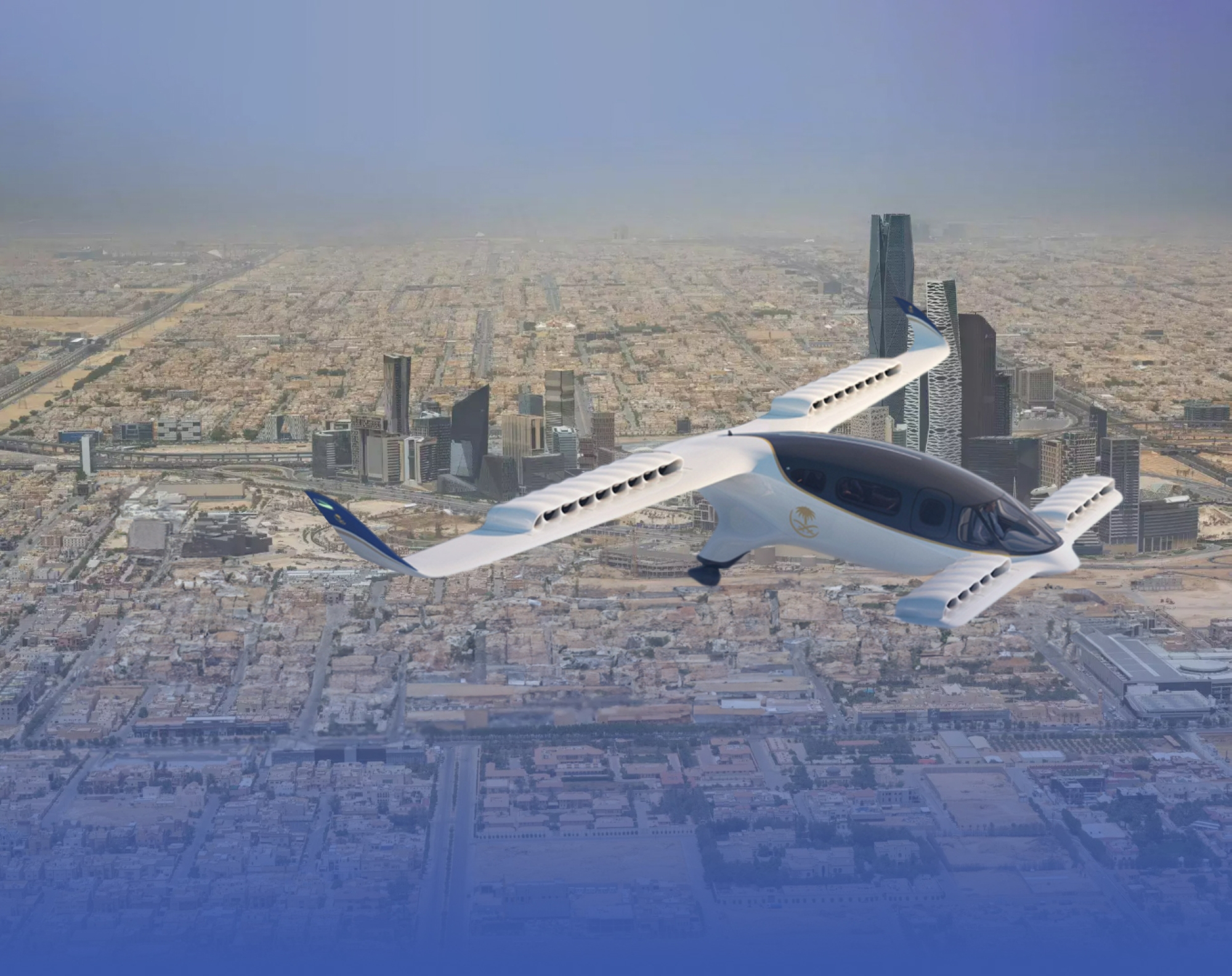 100 تاكسي طائر لأسطول "السعودية"