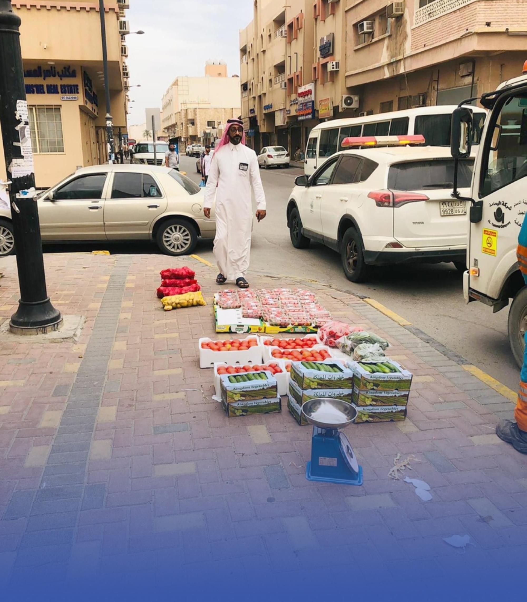 رفع 27 ألف طن متروكات للباعة الجائلين بالدمام