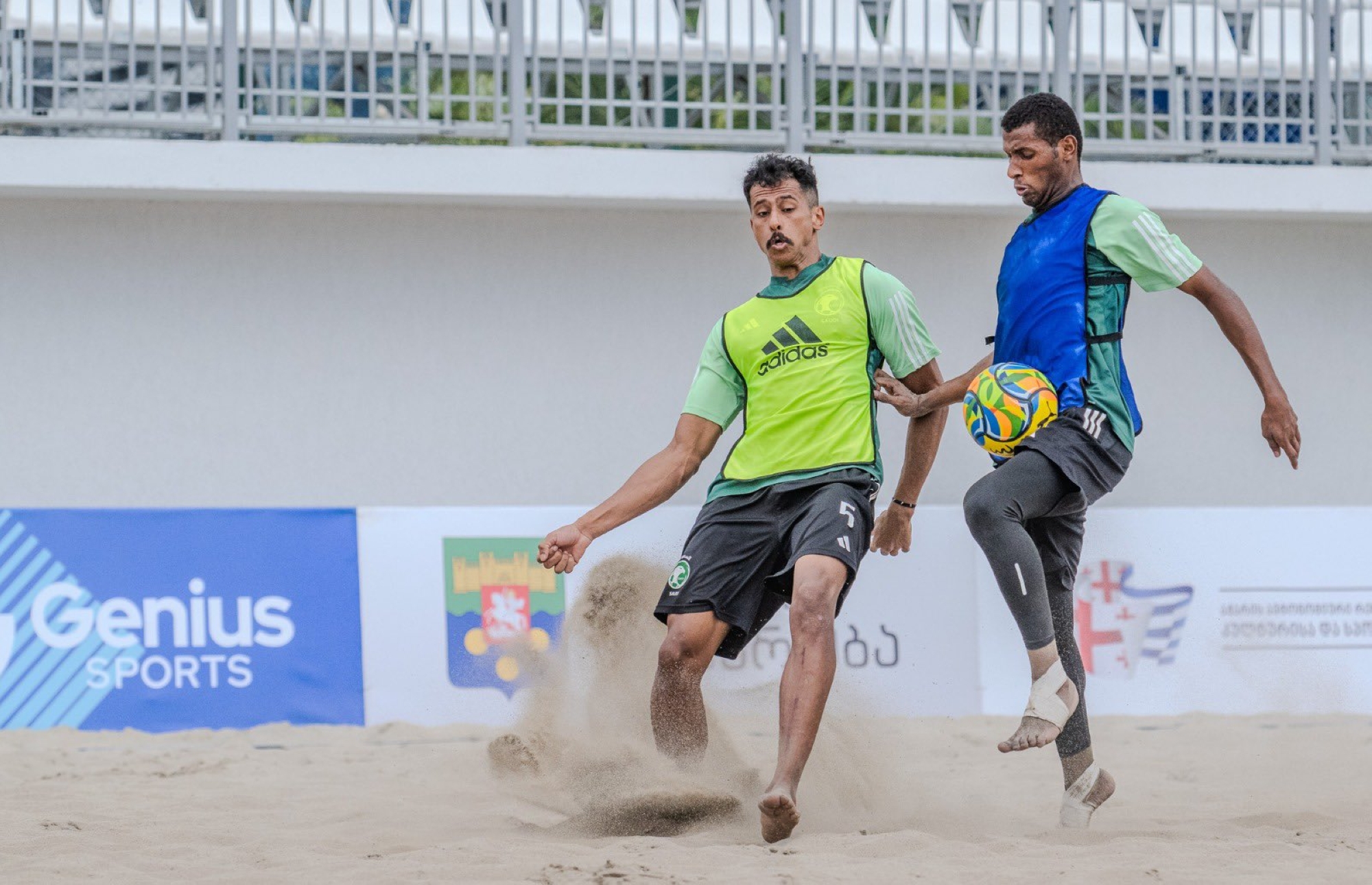 أخضر الشاطئية يشارك في بطولة " EBSL 2024"