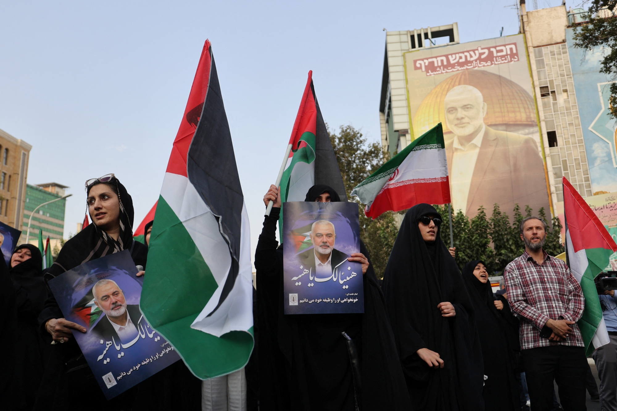 تشييع إسماعيل هنية في طهران