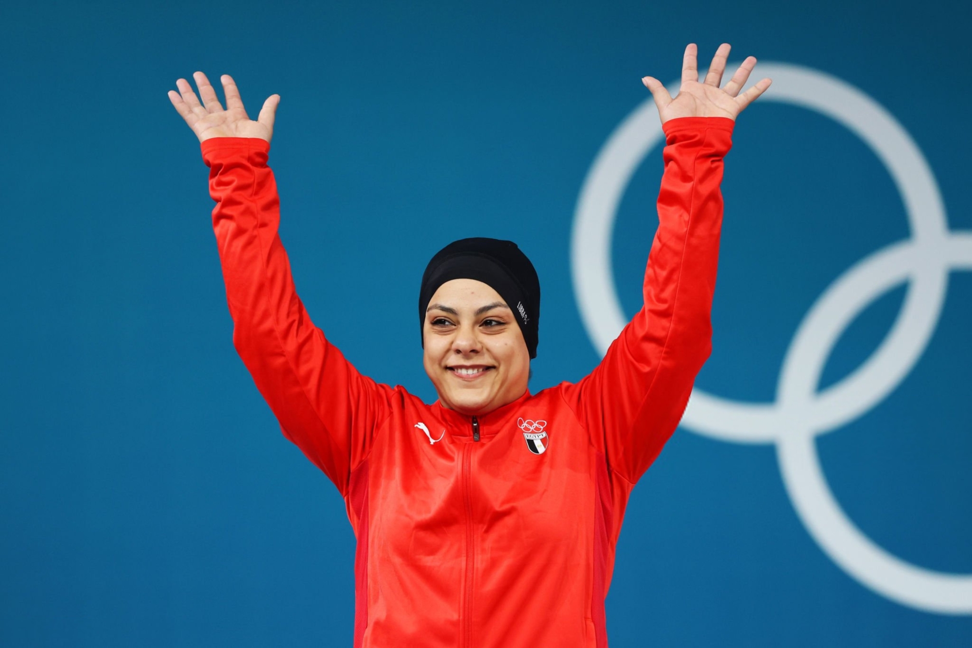 المصرية سارة سمير تحصد فضية رفع الأثقال