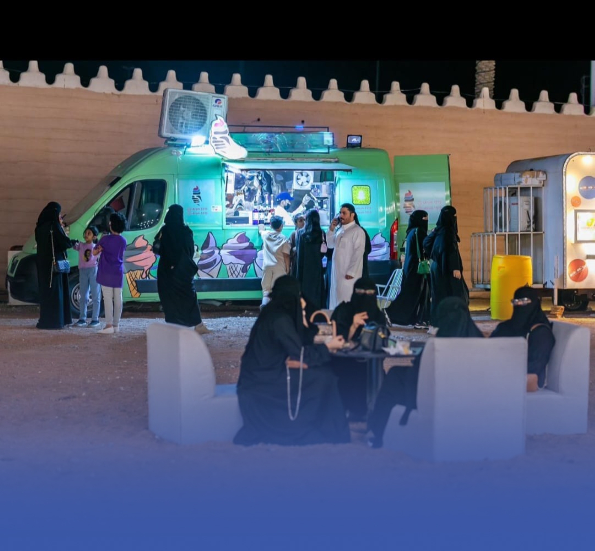 عربات "فود ترك" صناعة سعودية