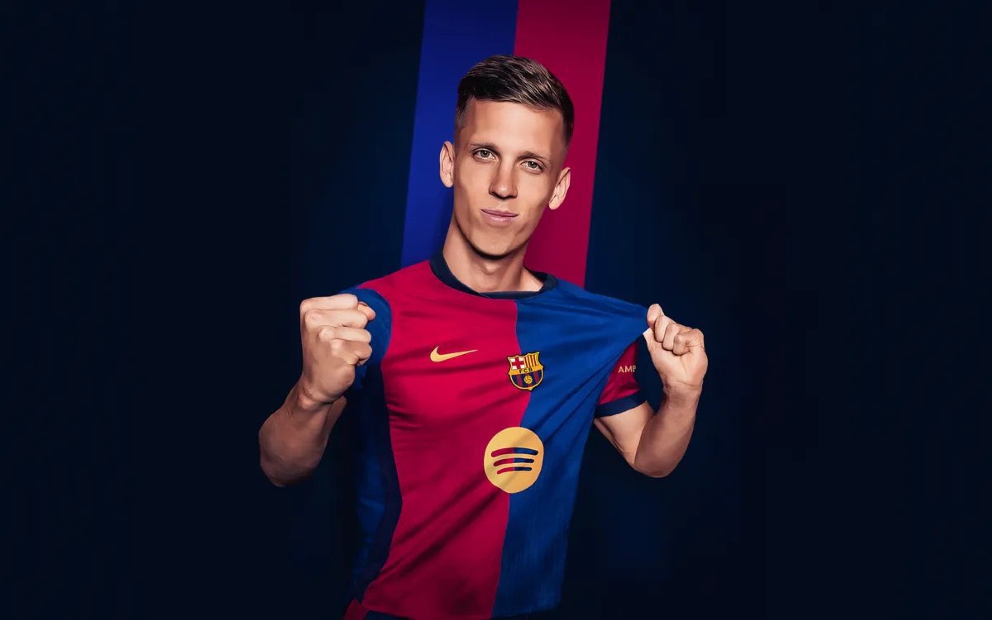 برشلونة يأمل في تسجيل عقد أولمو قبل مواجهة بيلباو