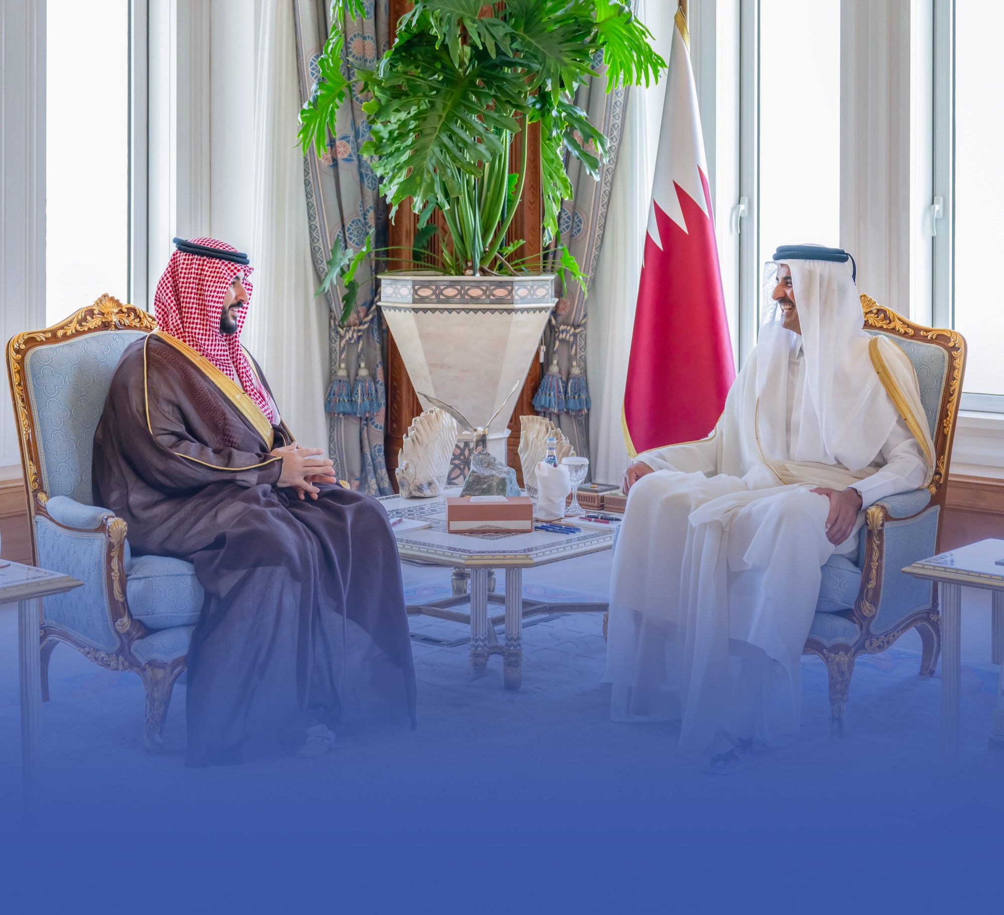 مباحثات سعودية قطرية لدعم الاستقرار بالمنطقة