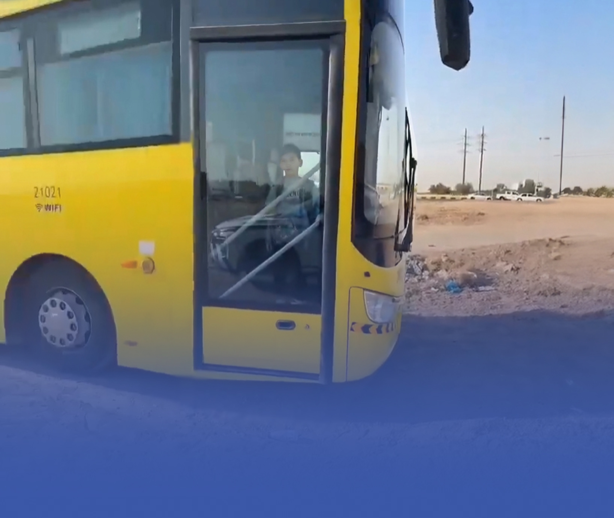 "رافد": نأسف لحادثة نسيان طالب داخل الحافلة
