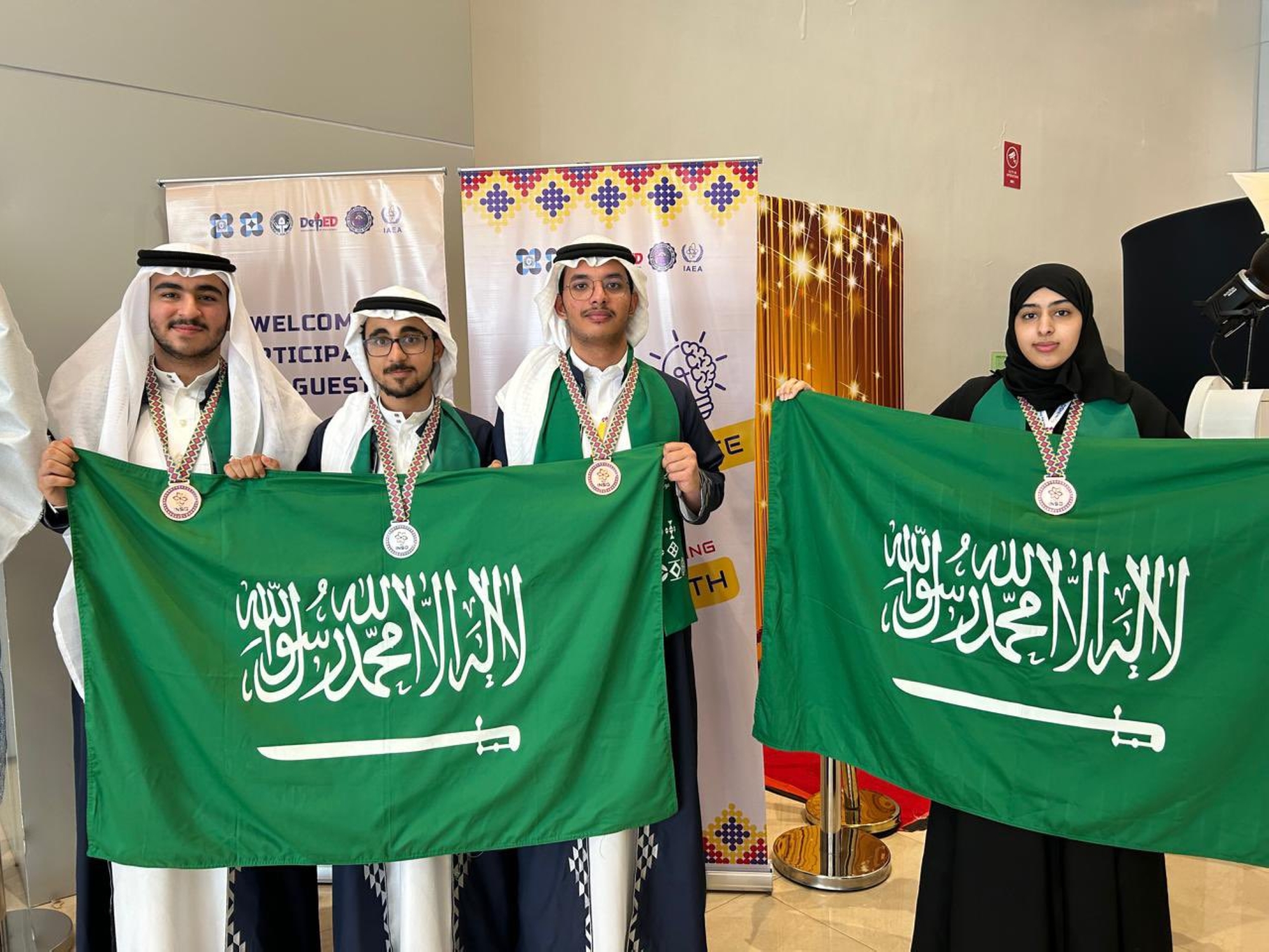 هنّأت الأمين العام لـ"موهبة" الدكتورة آمال الهزاع الطلاب الفائزين بهذه المسابقة الدولية