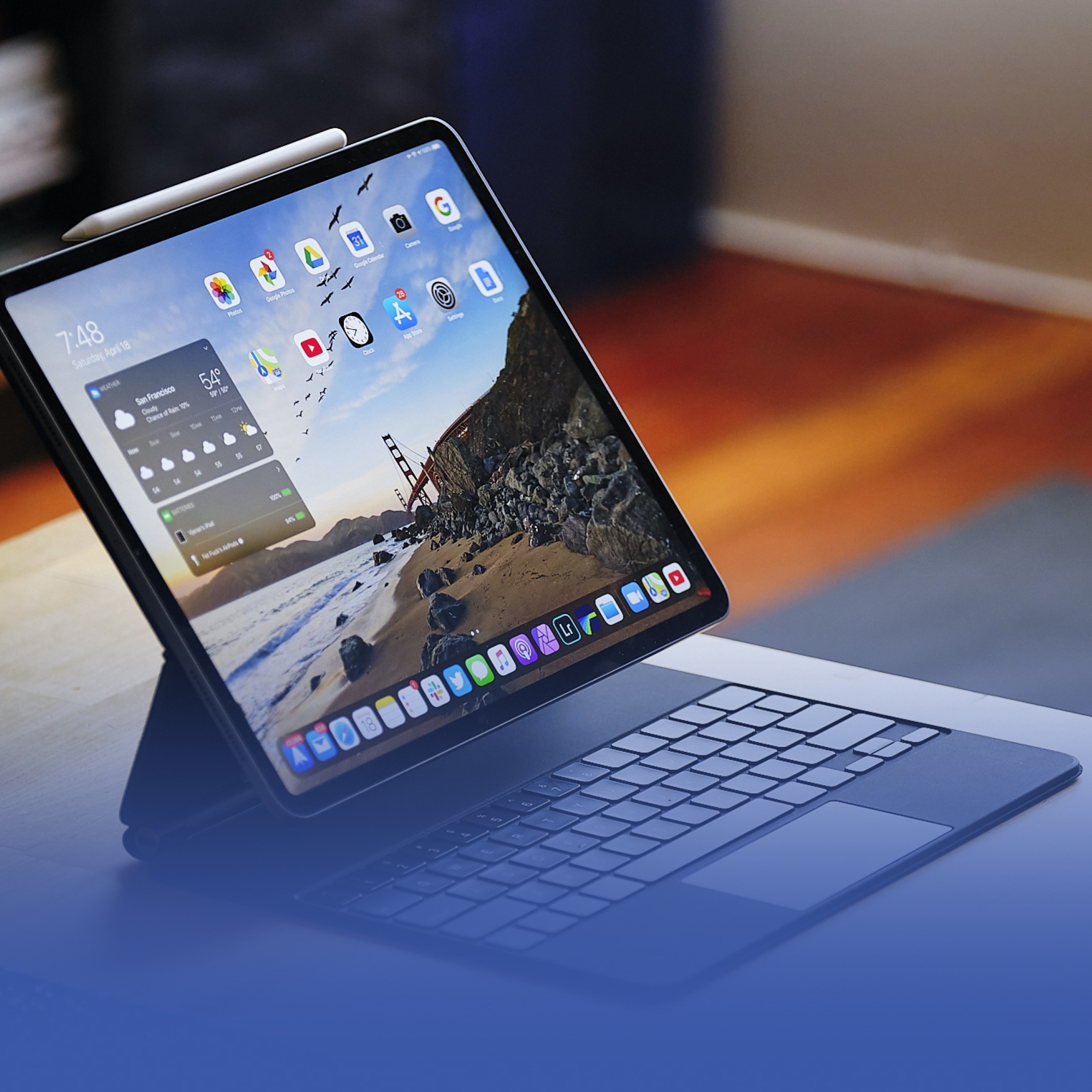 لوحة مفاتيح جديدة لجهاز iPad من آبل