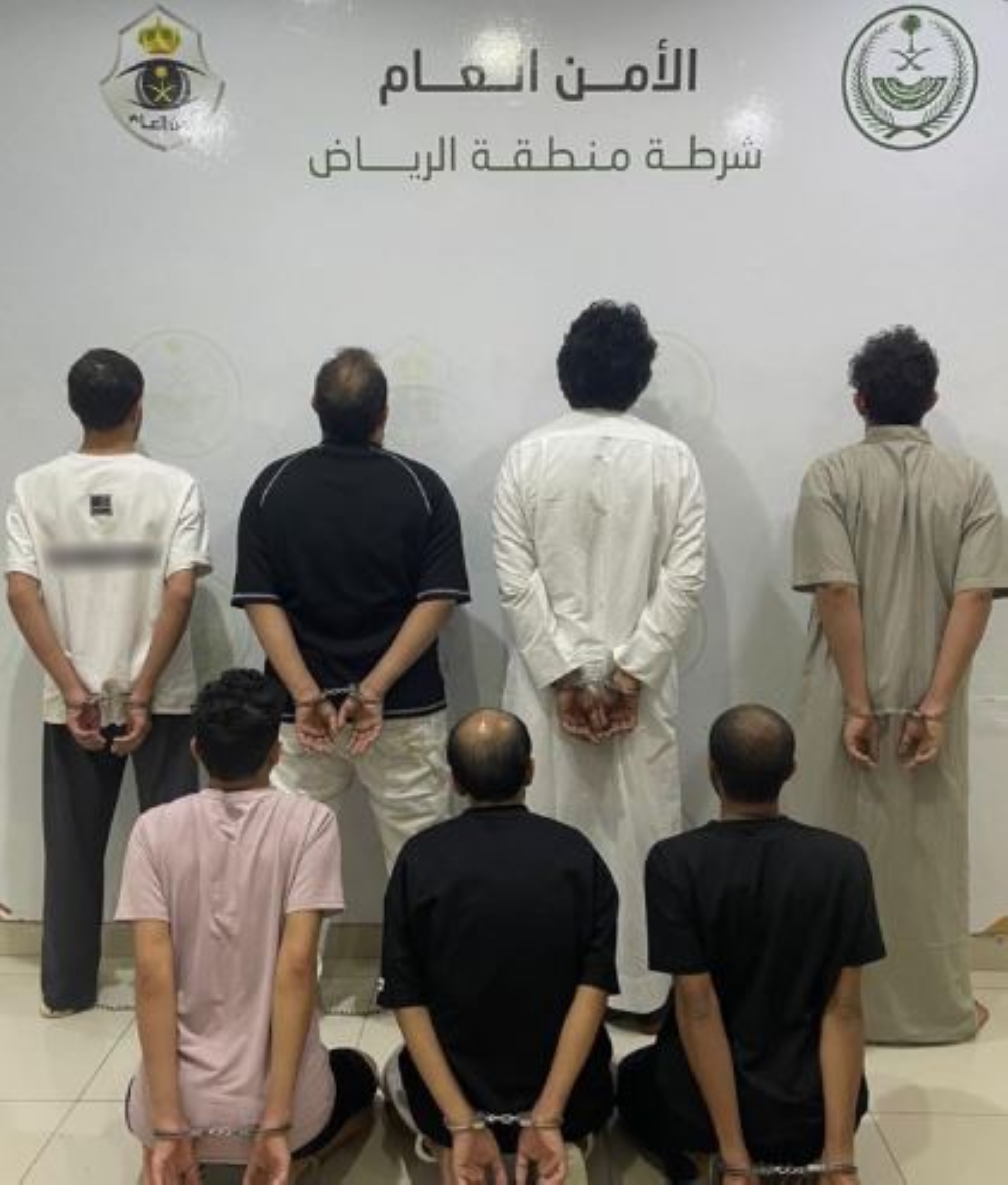 ضبط 7 أشخاص لارتكابهم حوادث اعتداء وسلب