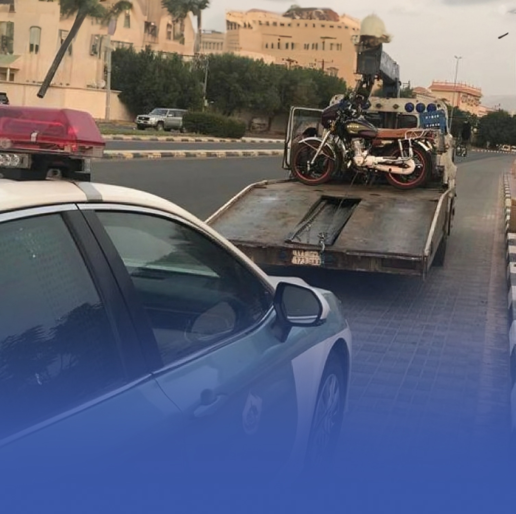 حملة تضبط مخالفات الدراجات النارية بالشرقية