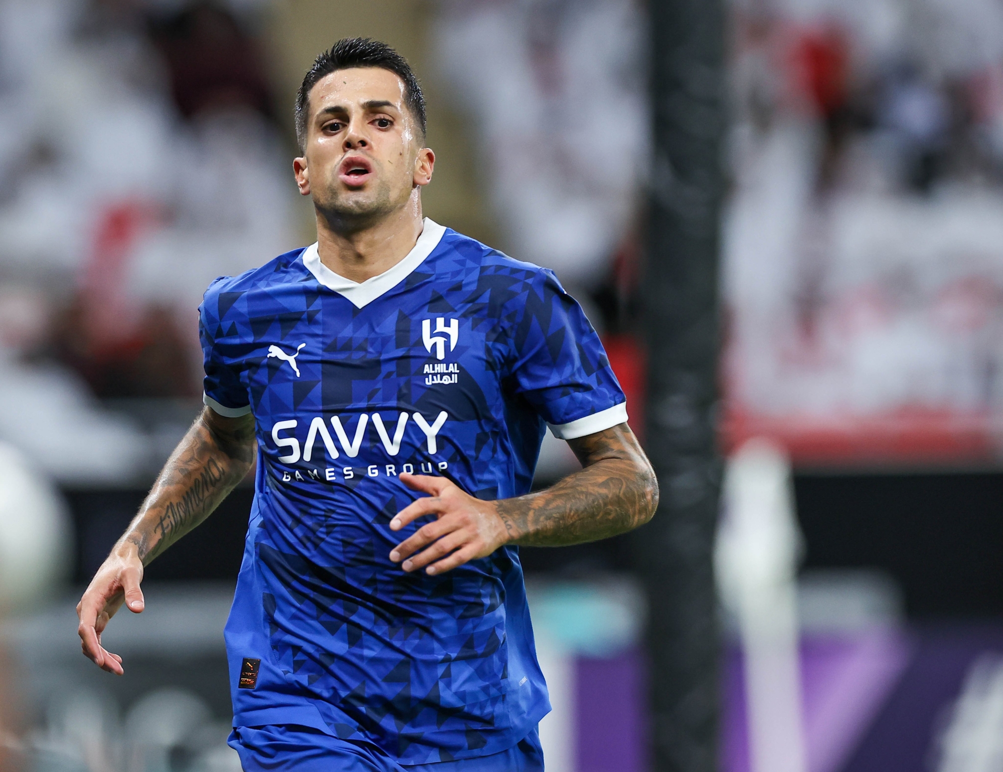 كانسيلو يفوز بجائزة رجل مباراة الهلال والريان