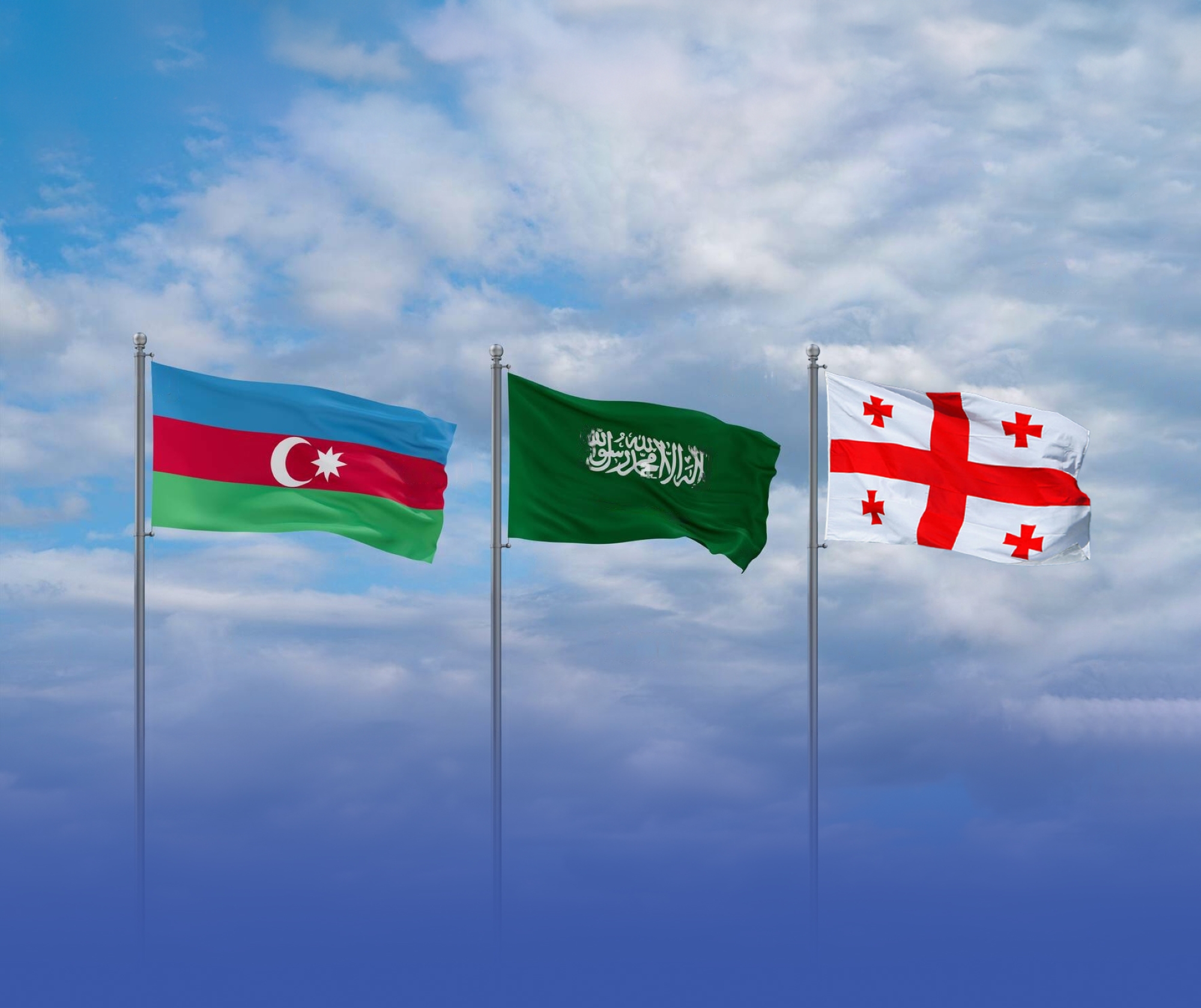 المملكة تبحث الفرص الاستثمارية بأذربيجان وجورجيا