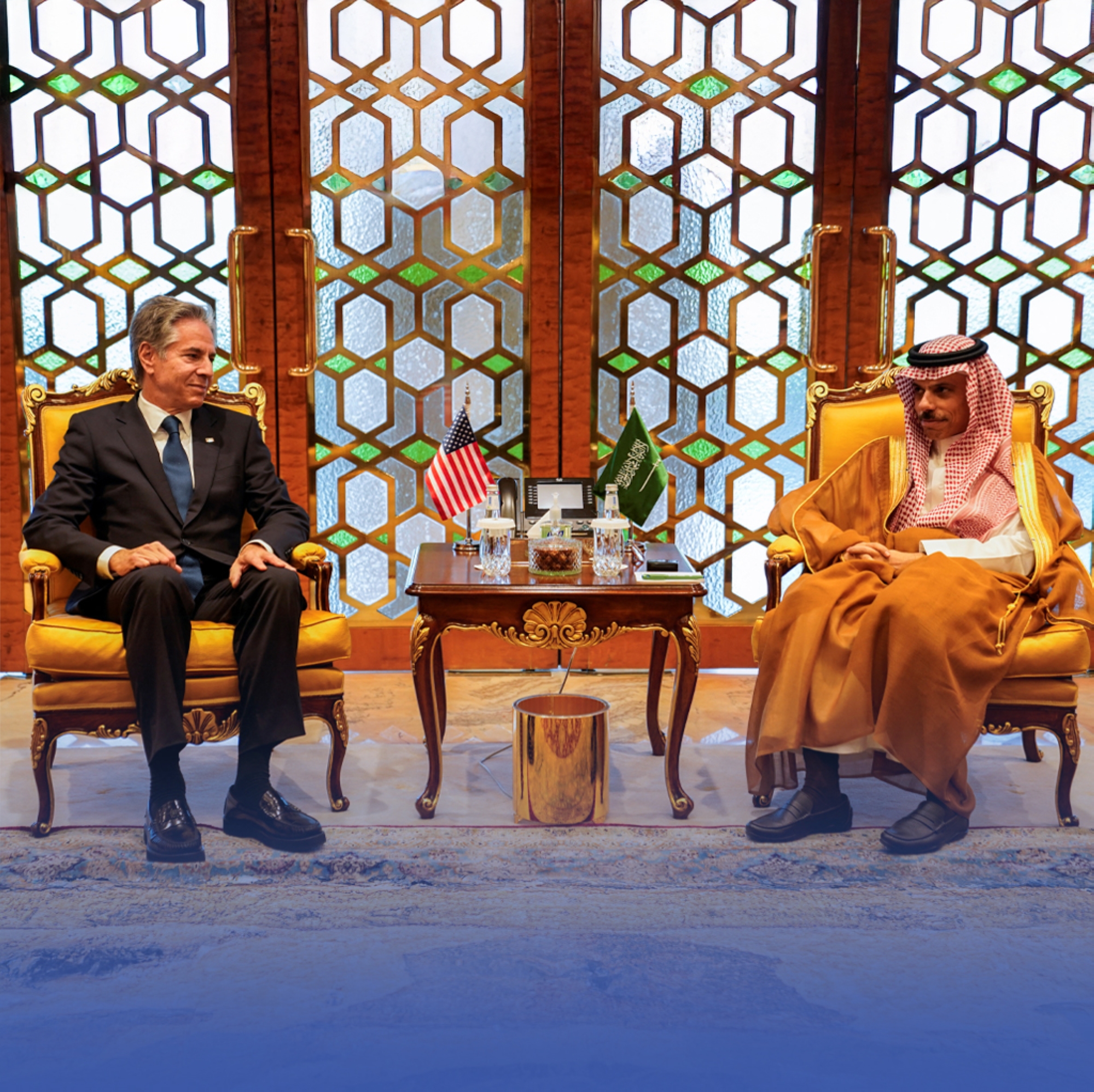 وزير الخارجية ونظيره الأمريكي يبحثان أوضاع غزة ولبنان