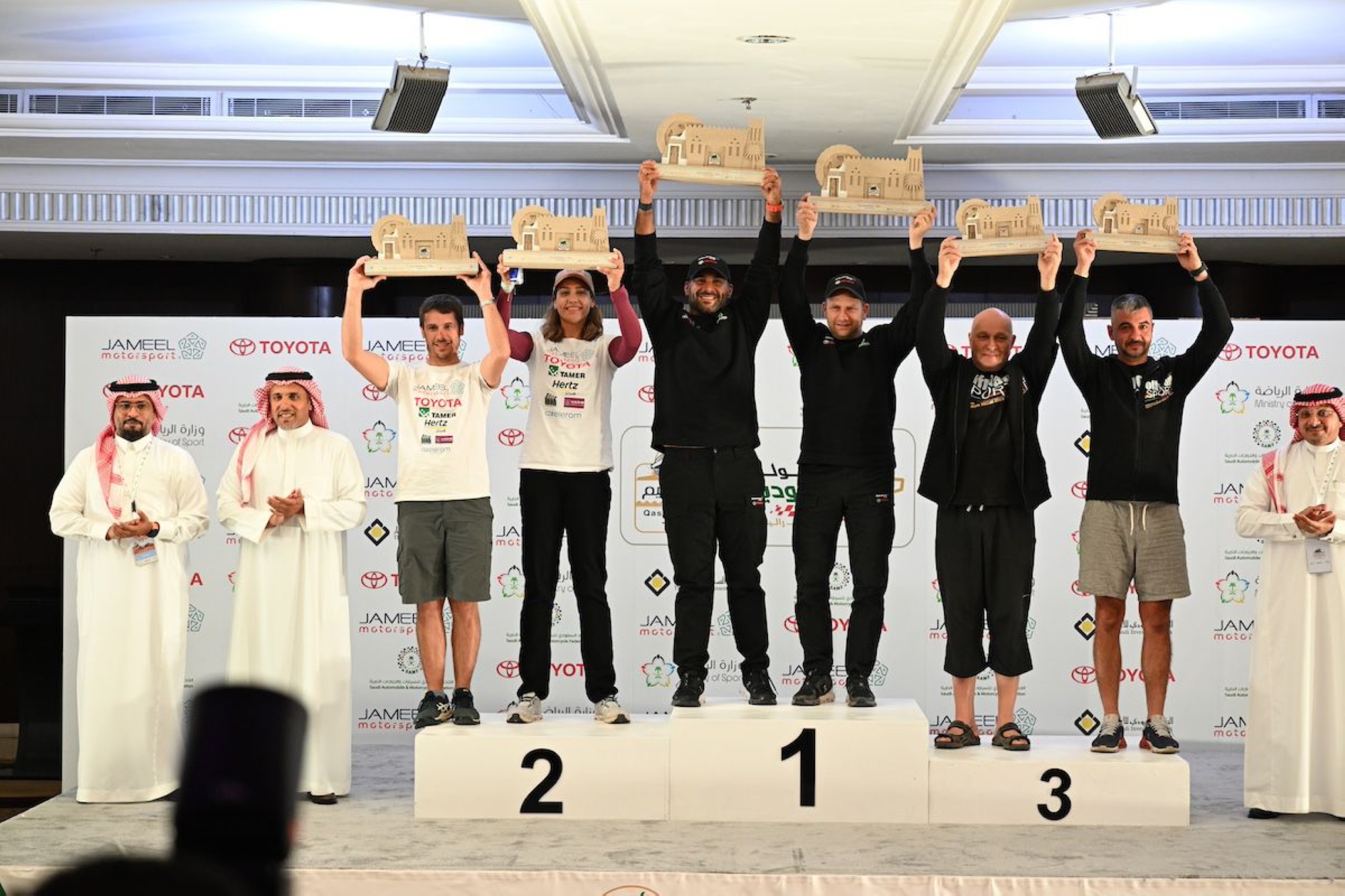 يزيد الراجحي يتوج بلقب رالي القصيم للمرة الرابعة