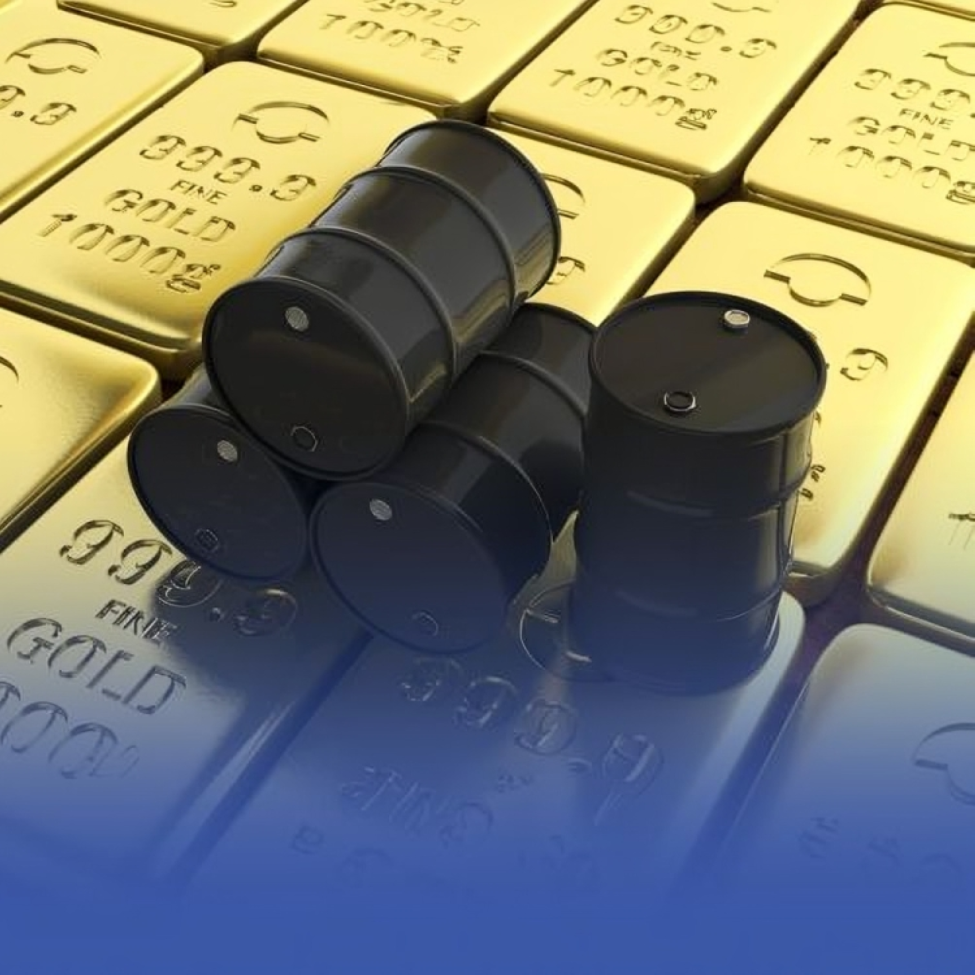 النفط والذهب يتراجعان والدولار يحقق مكاسب