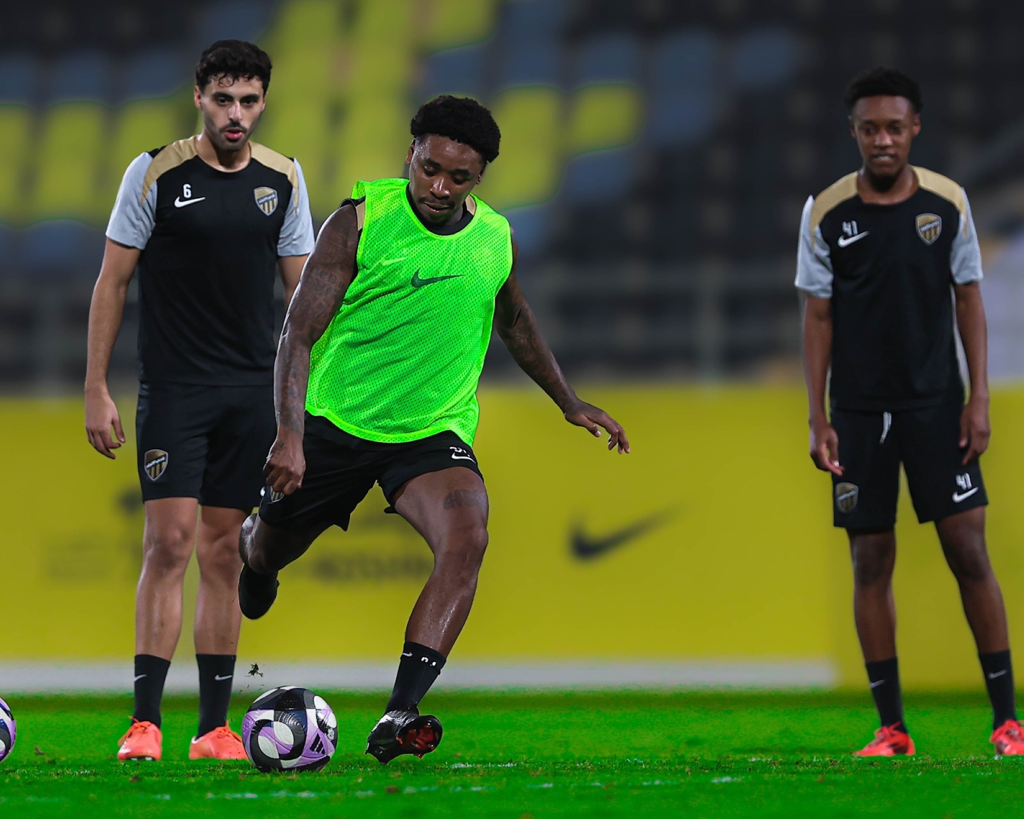 بيرجوين والشنقيطي يشعلان تحضيرات الاتحاد لمواجهة الاتفاق