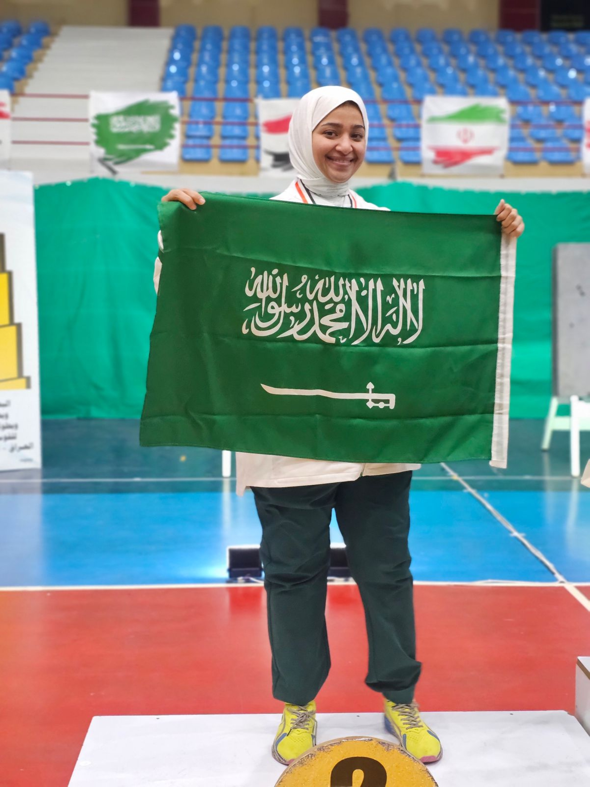 الفارسة الجنبي تقتنص المركز الأول في بطولة غرب آسيا للسهام