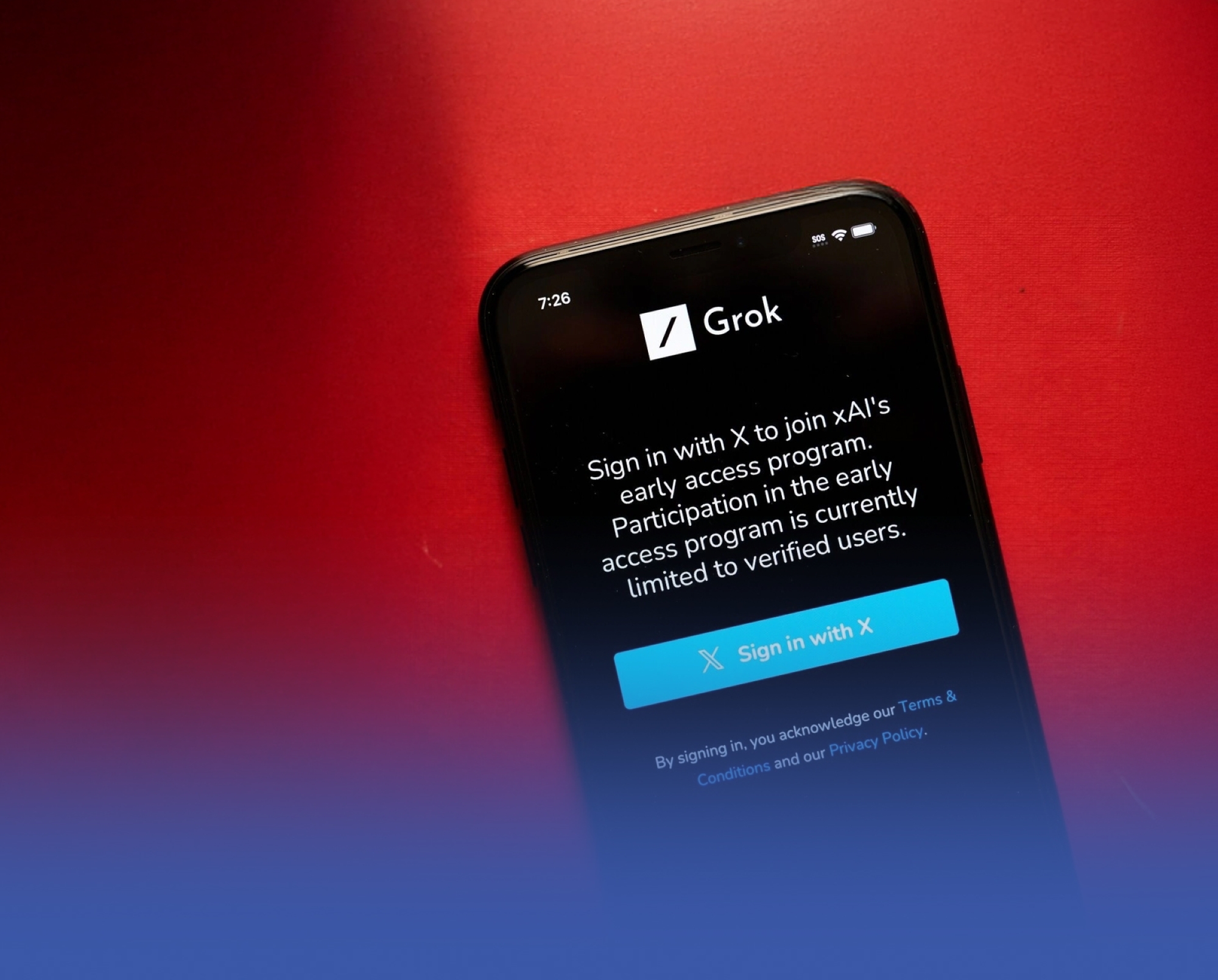 إطلاق تطبيق "Grok" مستقلًا بالآيفون