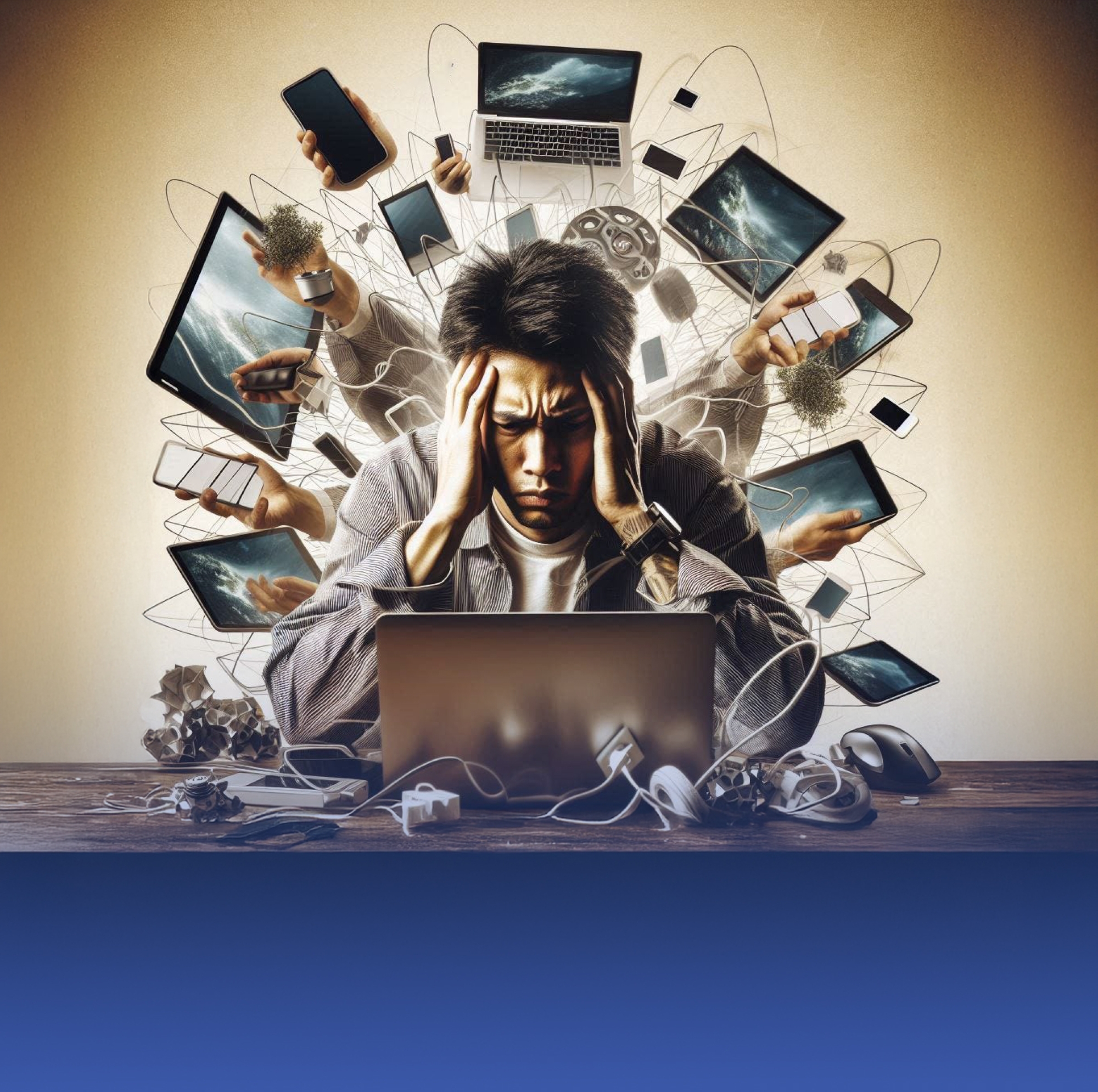 7 أضرار للاتصال غير المحدود بالإلكترونيات