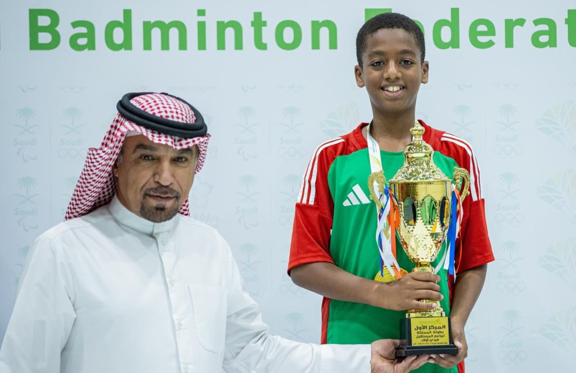 ياقوت.. بطل ذهبية براعم الريشة الطائرة