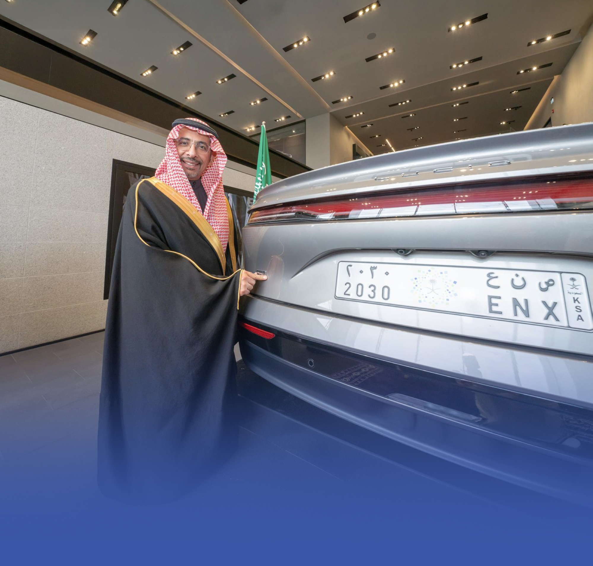 لأول مرة مركبات لوسيد "صناعة سعودية"