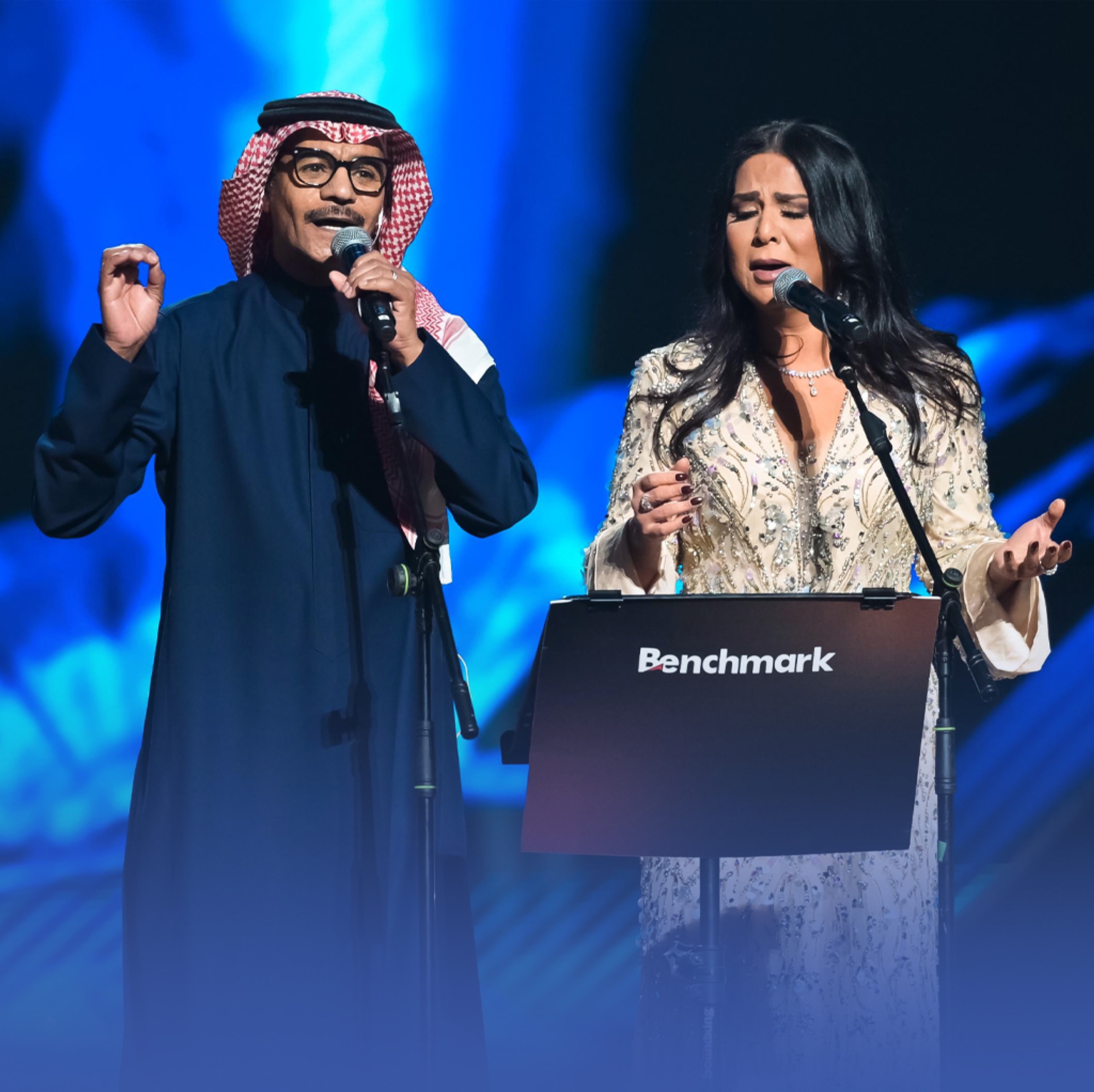 نوال ورابح يشعلان جدة بحفل استثنائي