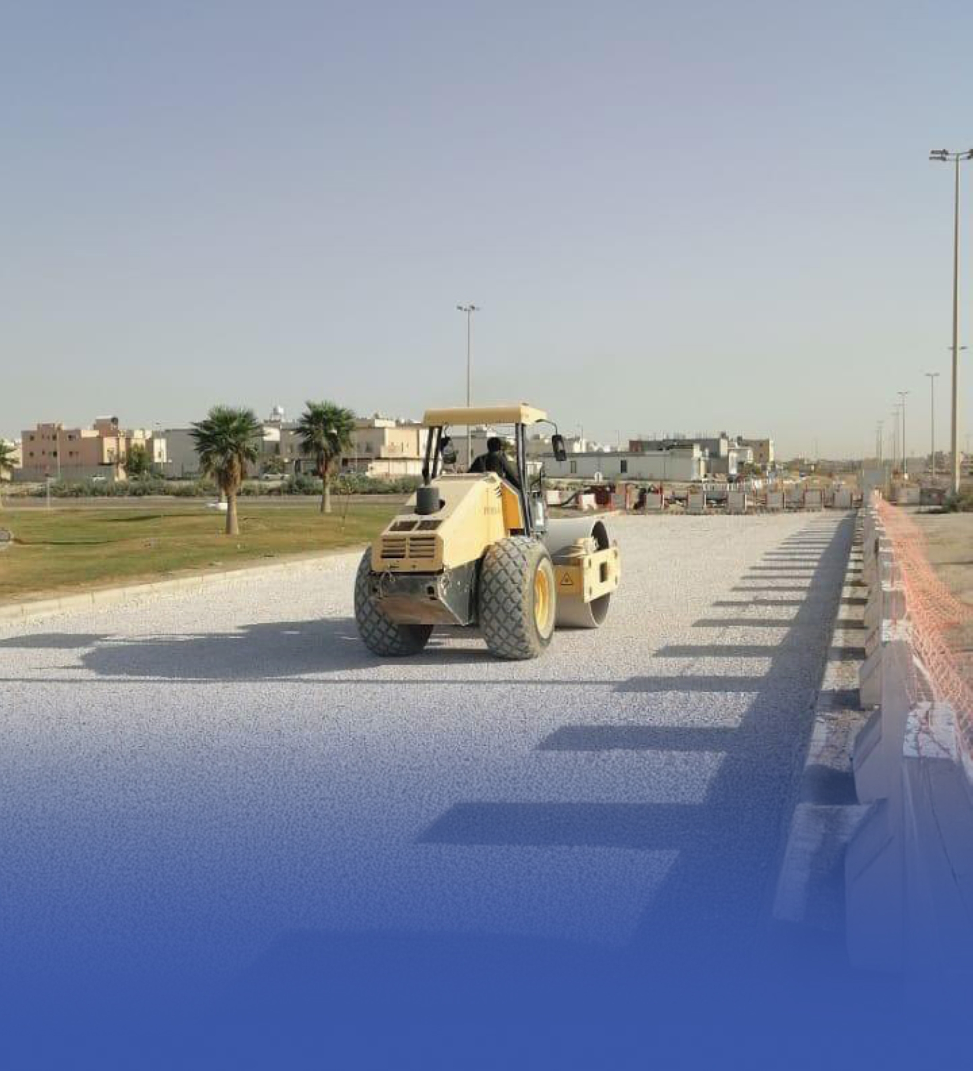 الشرقية تستخدم مخلفات البناء في مشاريع الطرق