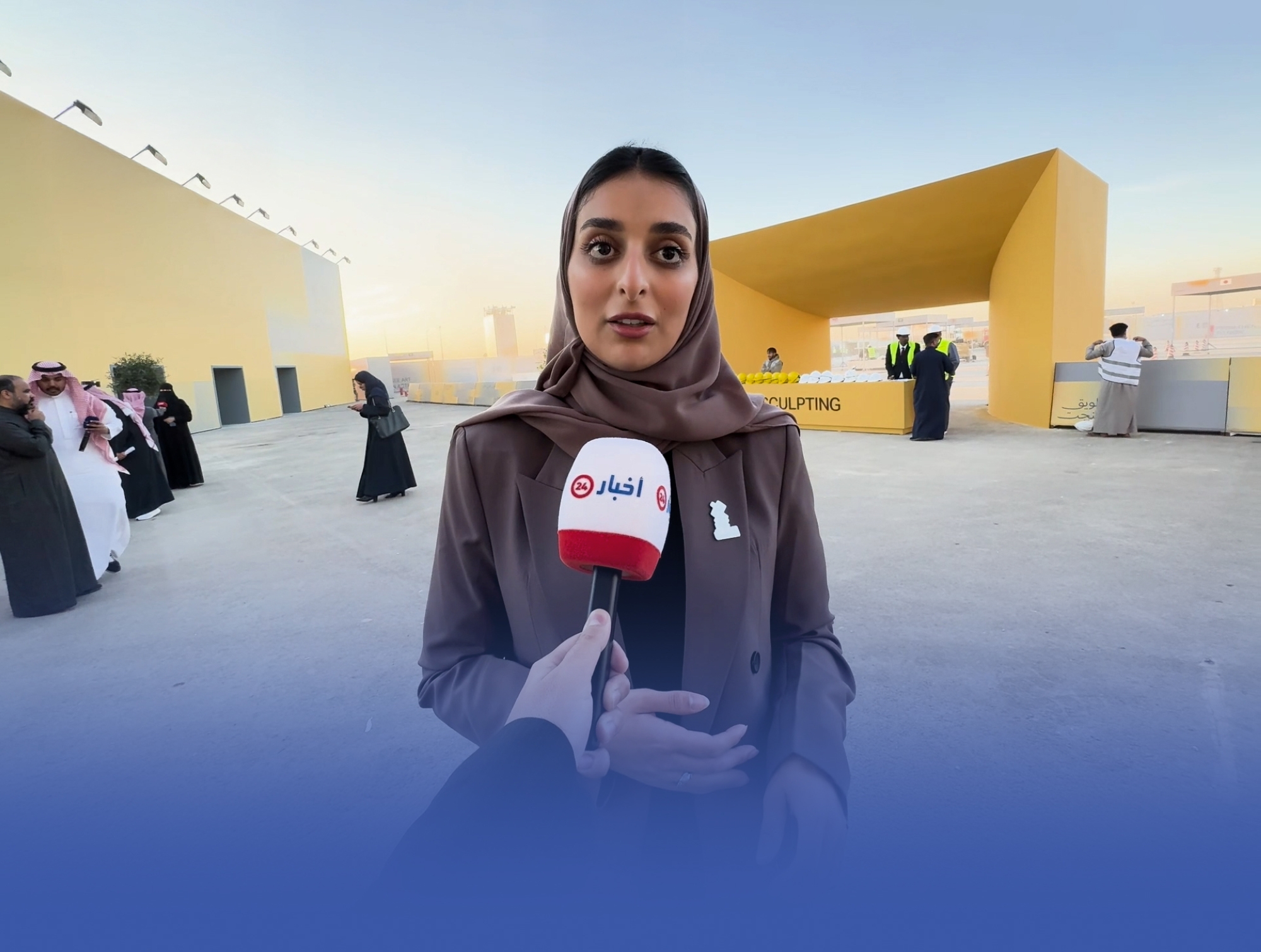 طويق للنحت.. معرض مفتوح لـ30 فنانا عالميا بالرياض