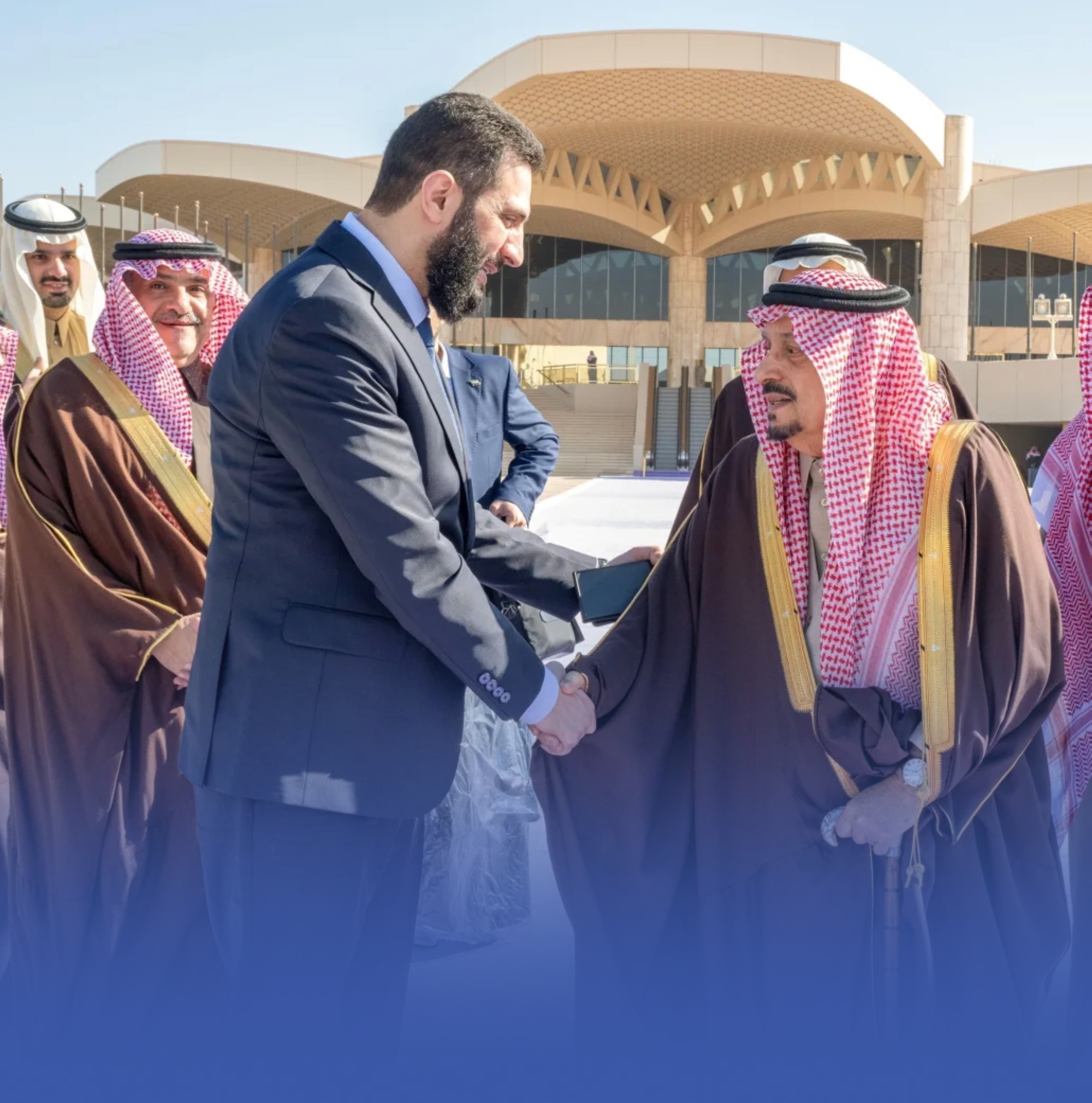 الرئيس السوري يغادر الرياض