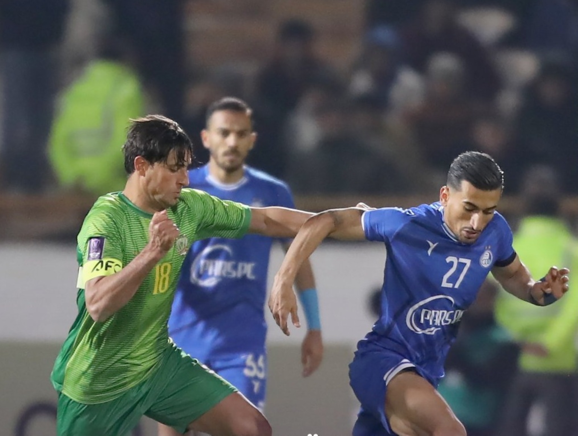 الشرطة العراقي يفرض التعادل على الاستقلال في نخبة آسيا