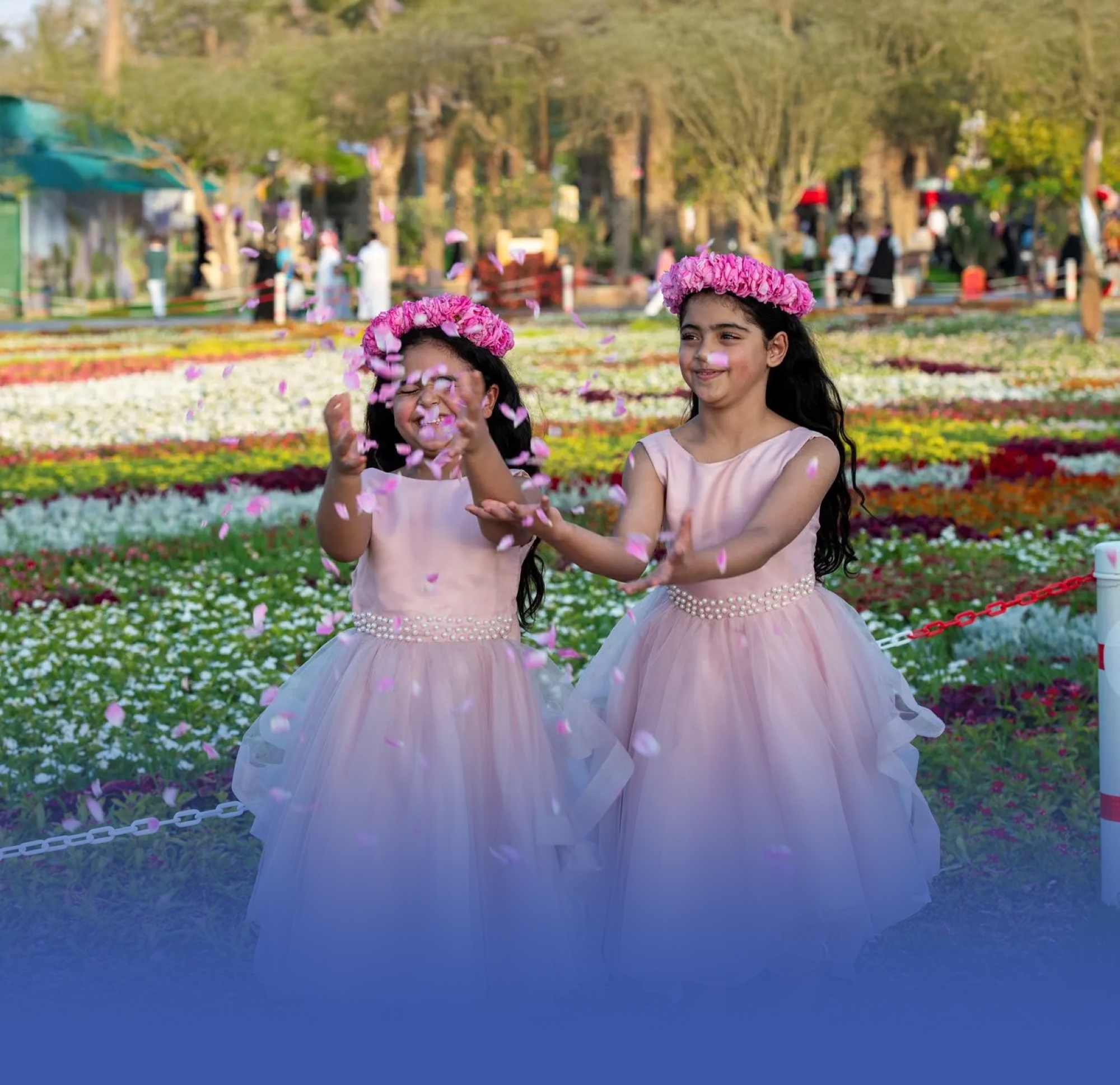 مهرجان الزهور.. لوحة طبيعية تنبض بجمال القطيف