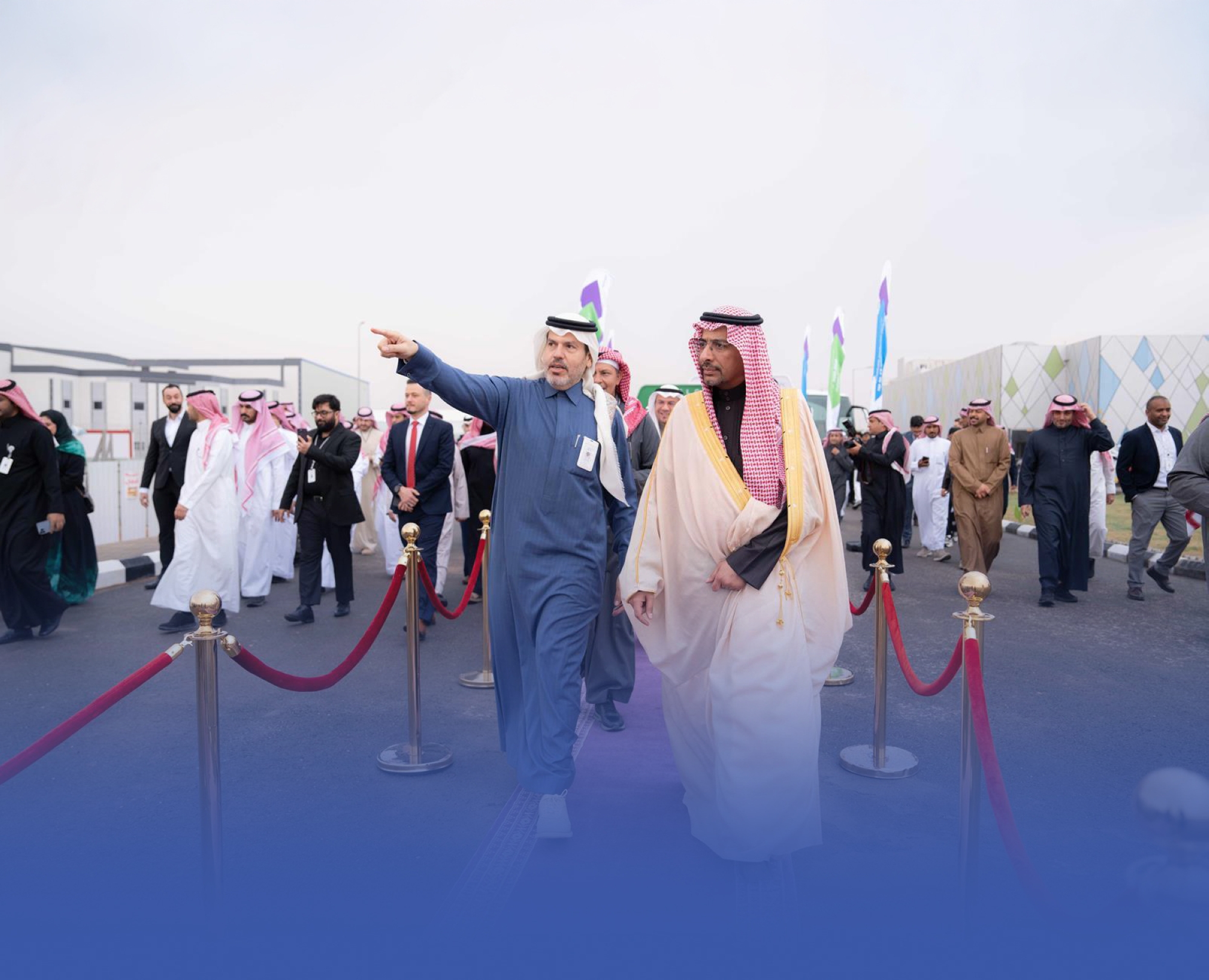 الخريف يضع حجر الأساس لـ 4 مصانع بسدير