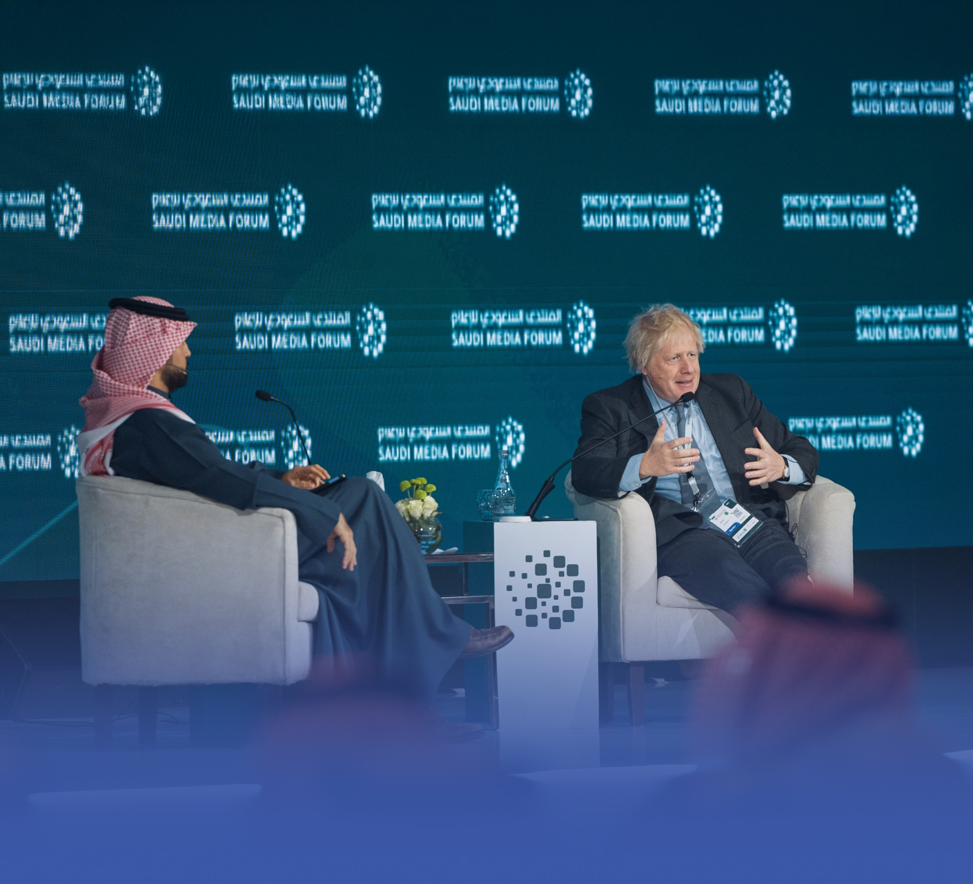 جونسون: السعودية محظوظة بقائد شجاع مثل ولي العهد