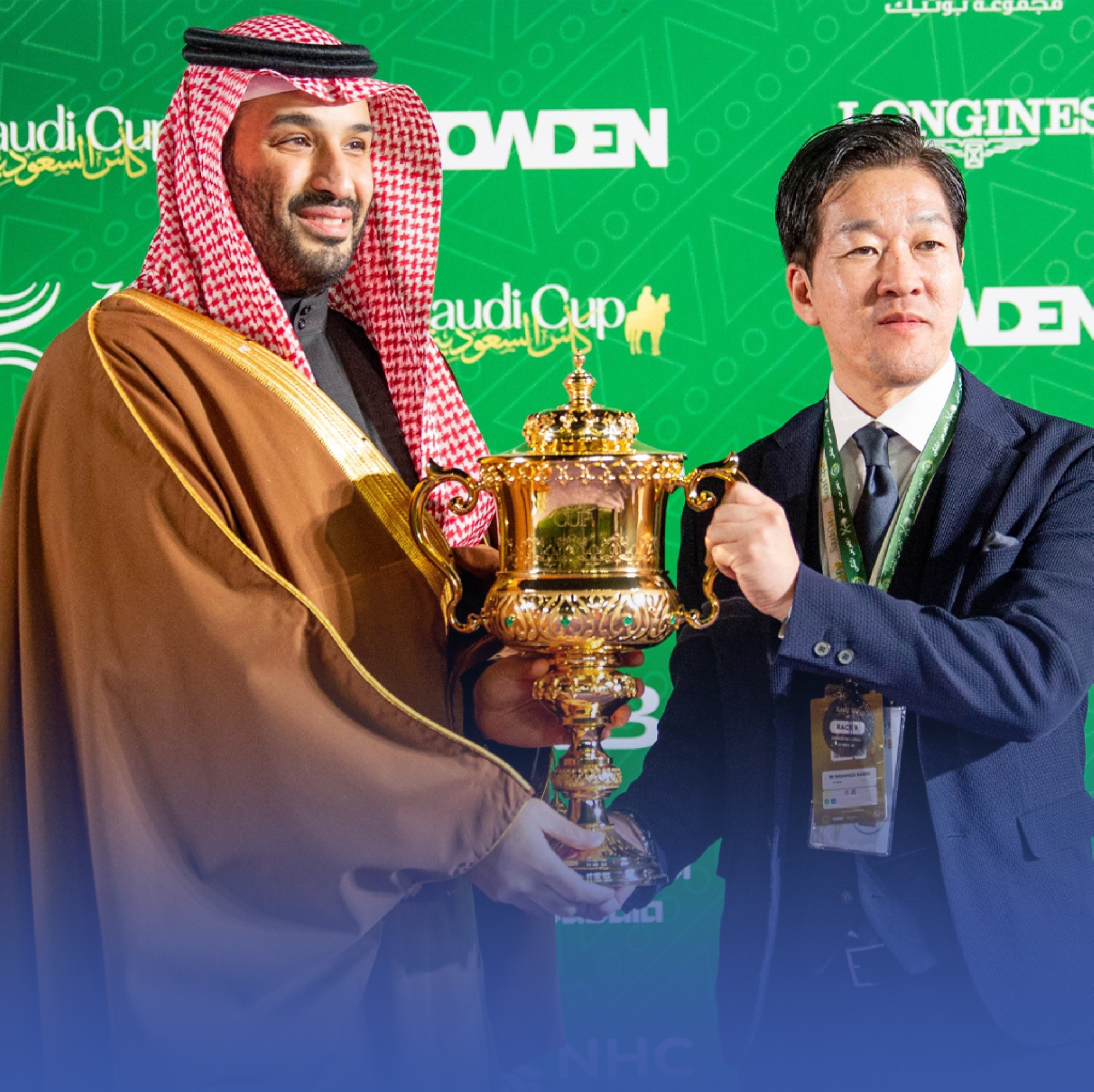 ولي العهد يُشرّف حفل سباق كأس السعودية 2025