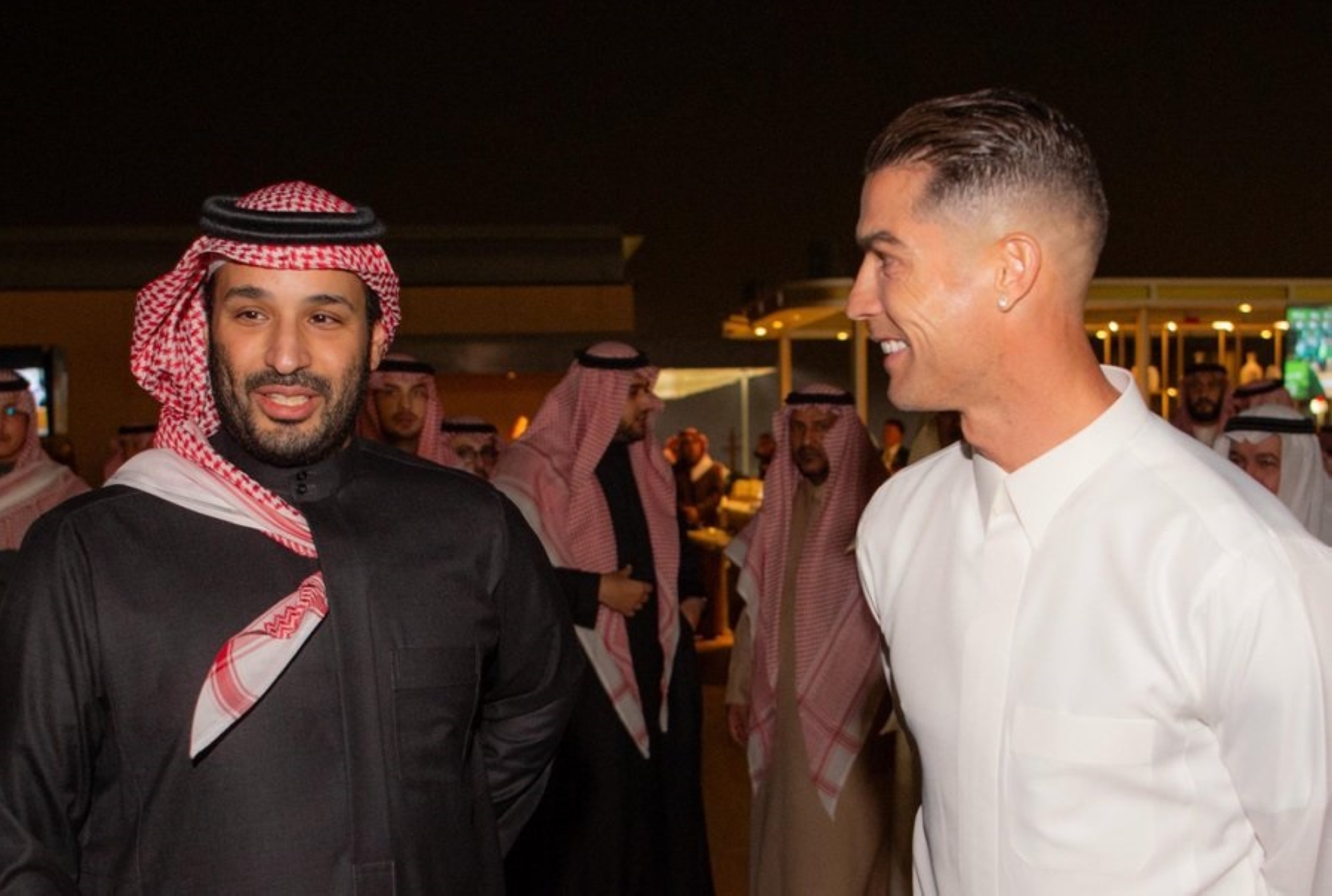 رونالدو: تشرفت بلقاء ولي العهد في يوم التأسيس