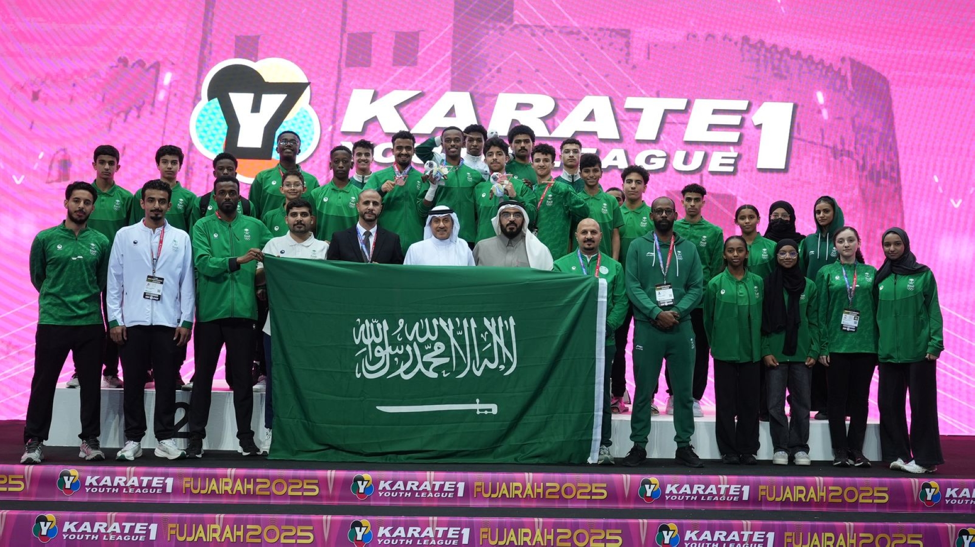أخضر الكاراتيه يحقق ست ميداليات في الدوري العالمي للشباب