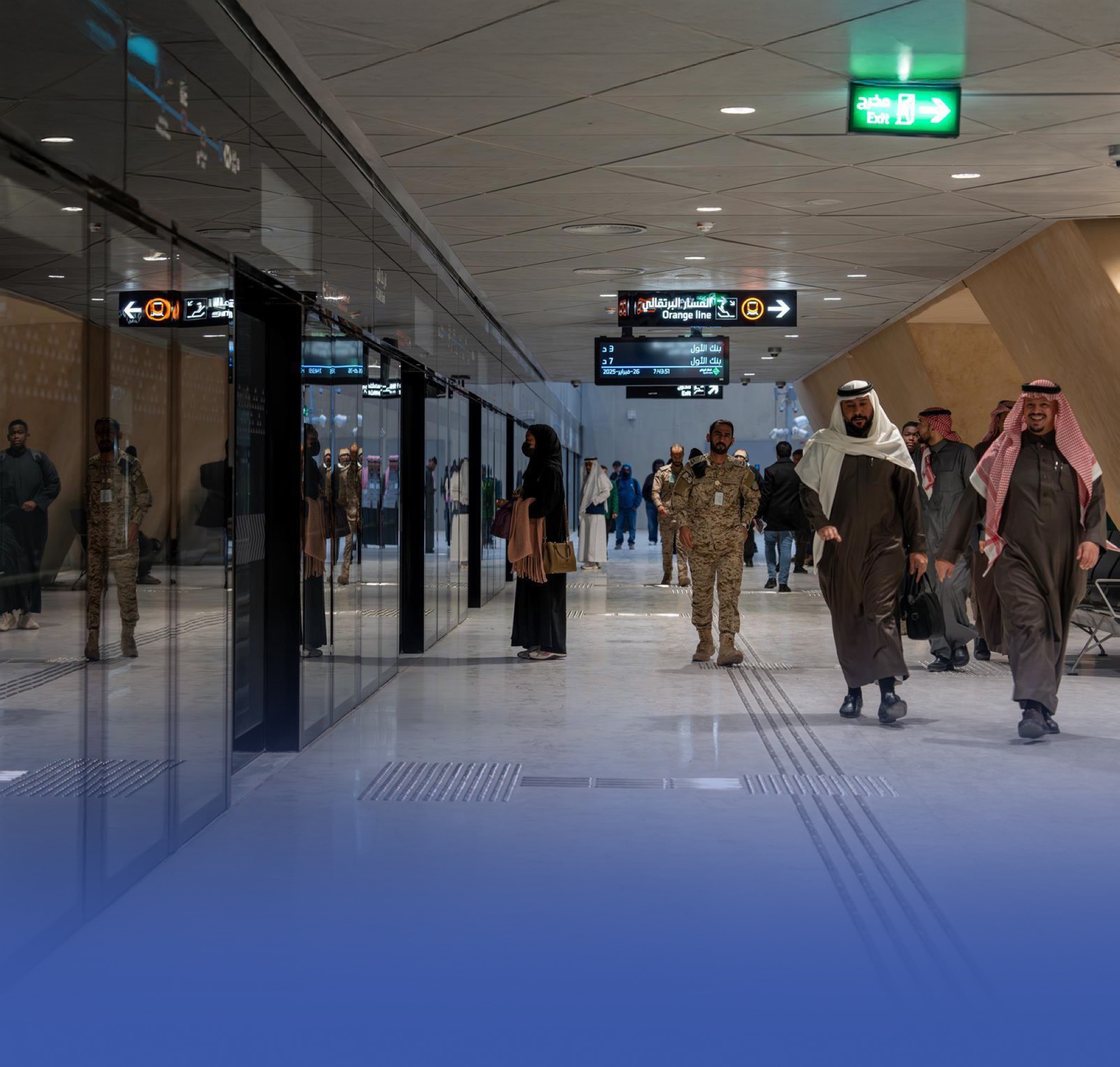 تشغيل محطة قصر الحكم بقطار الرياض