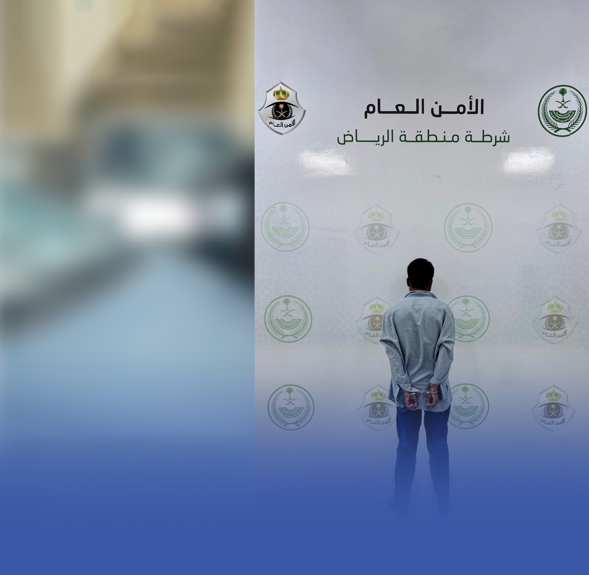القبض على مقيم لتكسيره زجاج مركبات ومحال تجارية