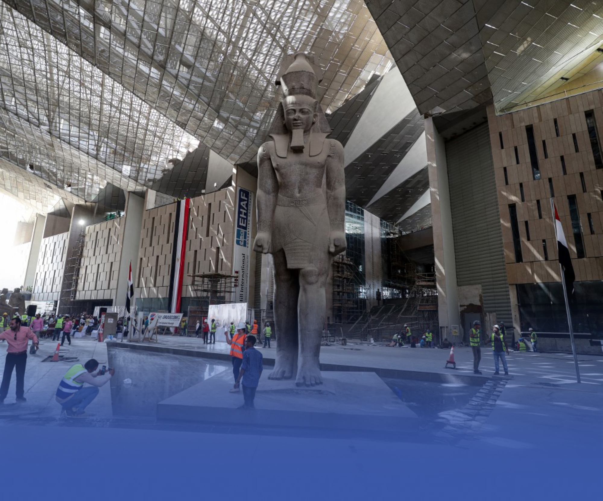 بدء العدّ التنازلي لافتتاح أكبر متحف في العالم بالقاهرة