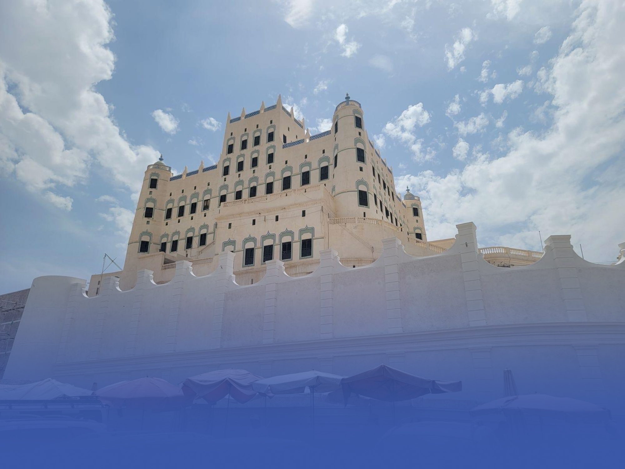 المملكة واليونسكو ترممان قصر سيئون التاريخي بحضرموت