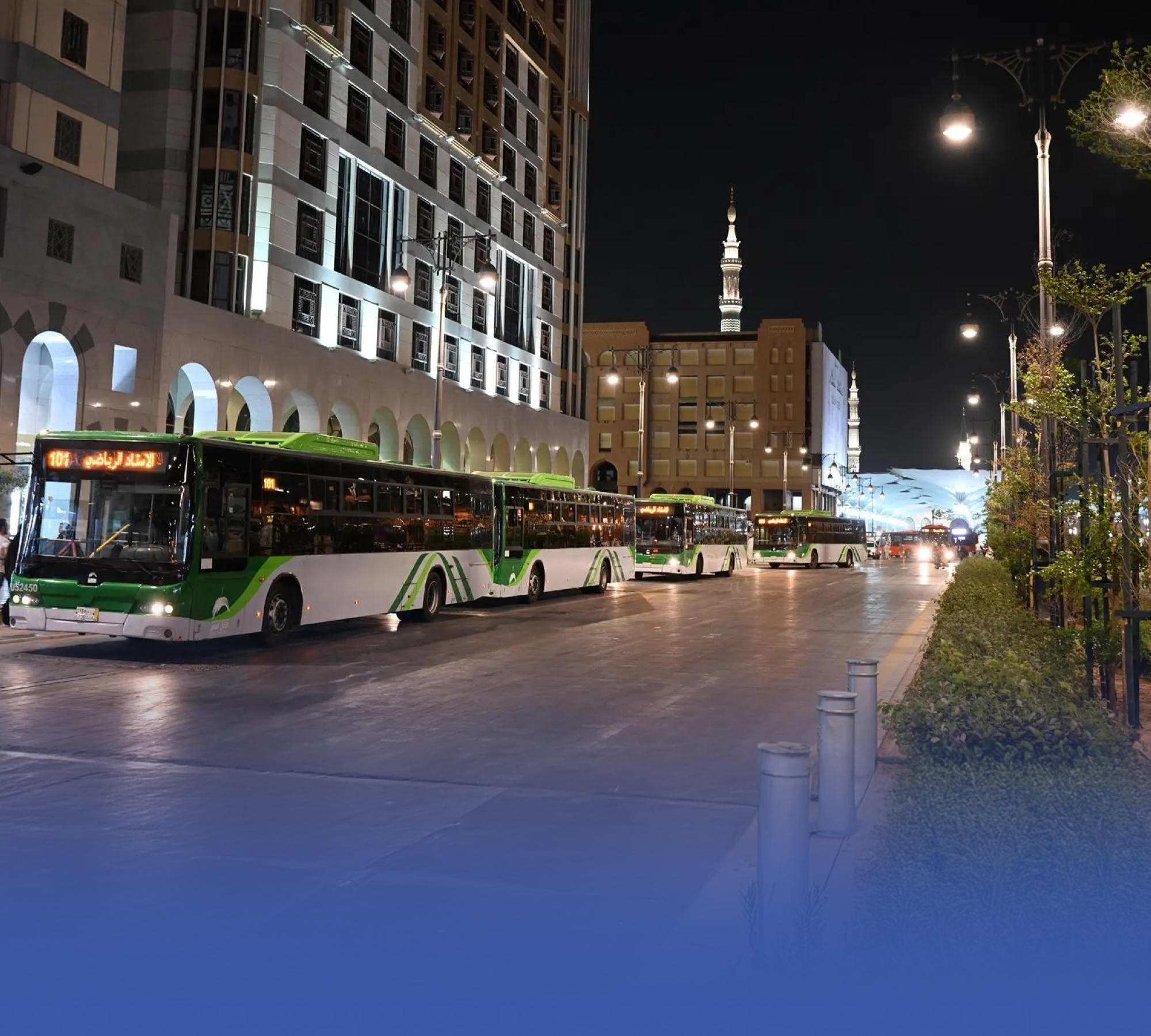 "حافلات المدينة" تبدأ تمديد مواعيد خدمة النقل