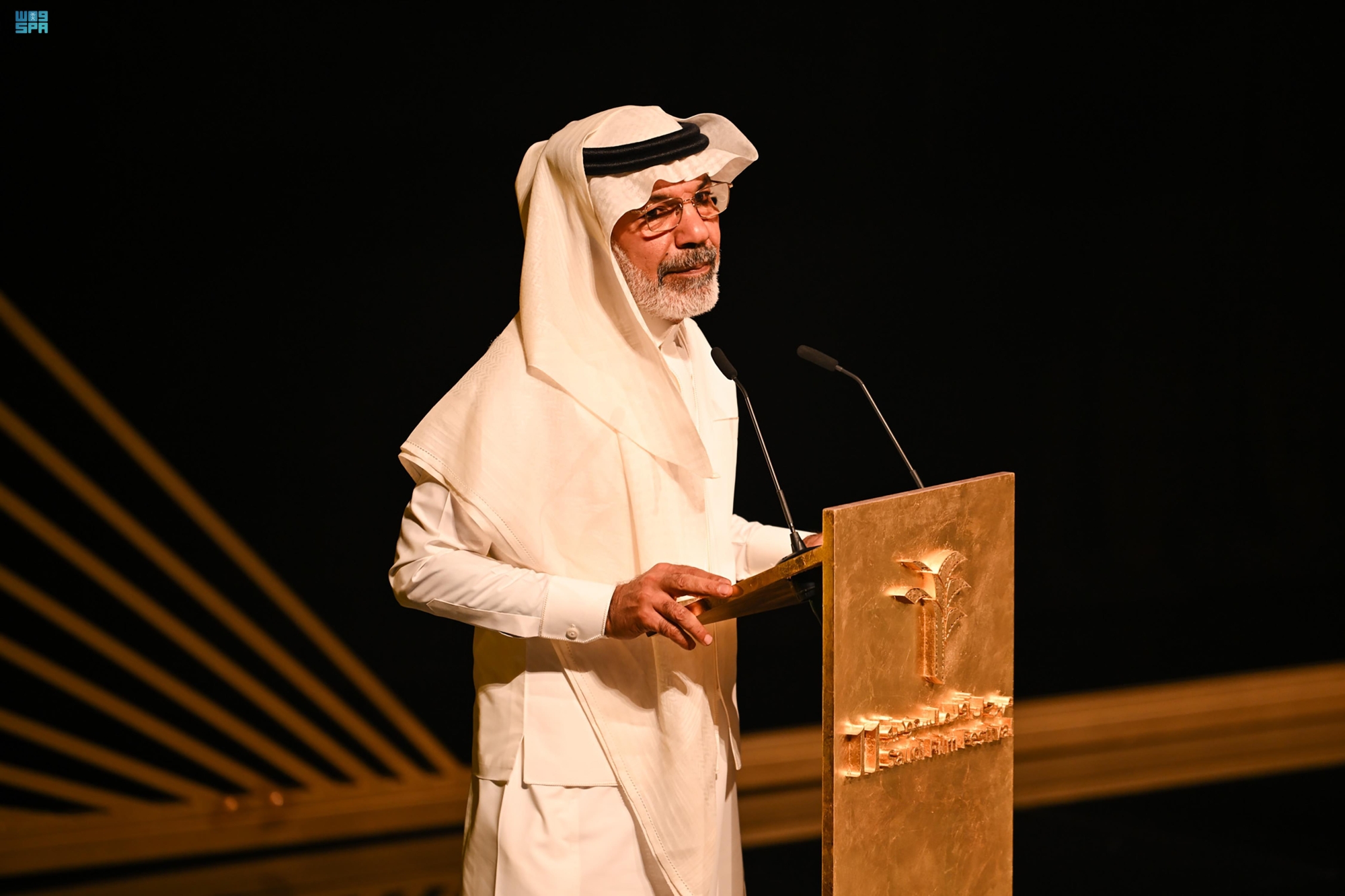 افتتاح مهرجان أفلام السعودية بتكريم الفنان إبراهيم الحساوي