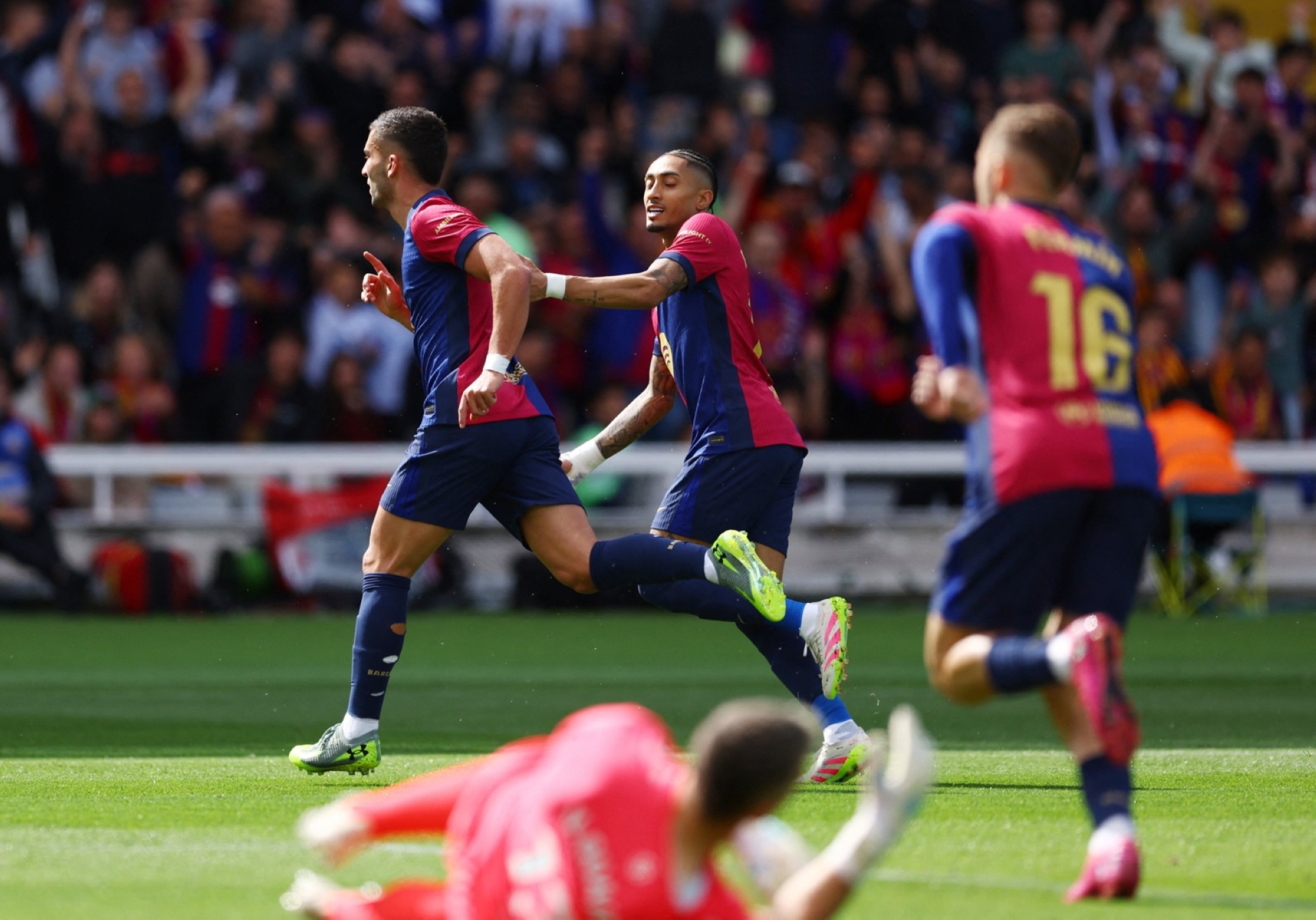برشلونة ينتفض في فوزه برباعية على سيلتا فيجو