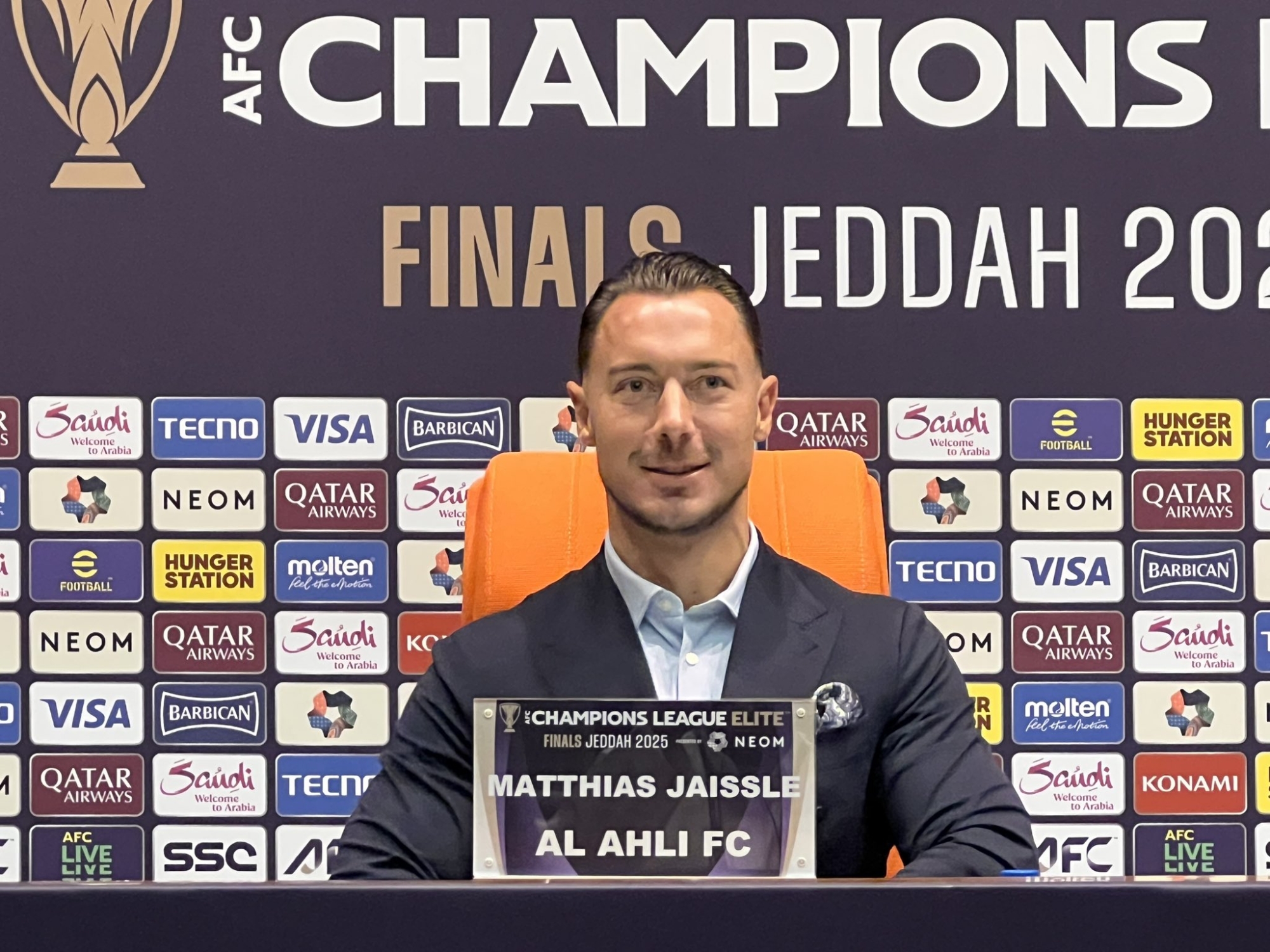 يايسله: جماهير الأهلي حافزنا لتخطي بوريرام