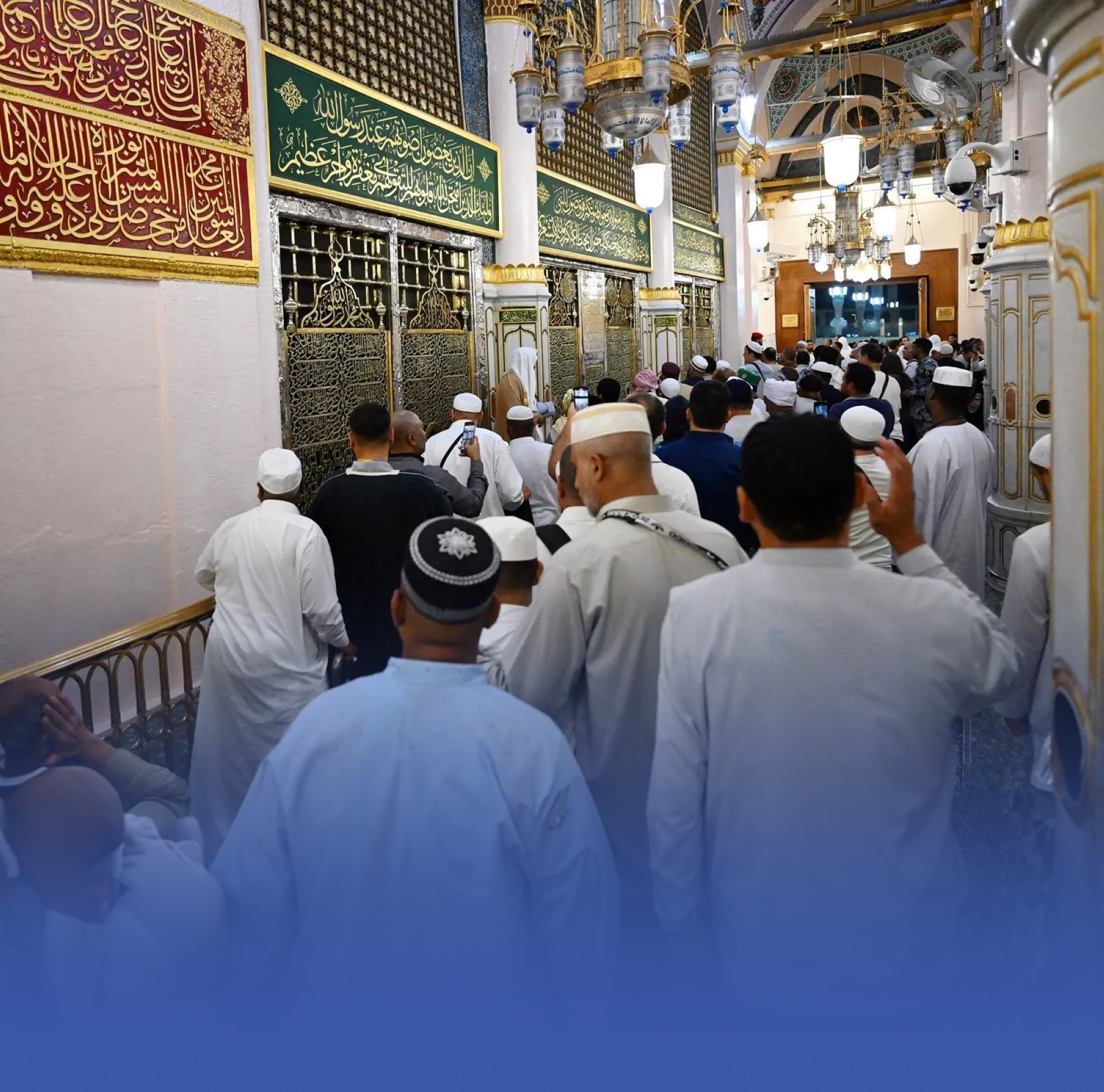 13 مليون مصلٍّ في الروضة الشريفة خلال عام