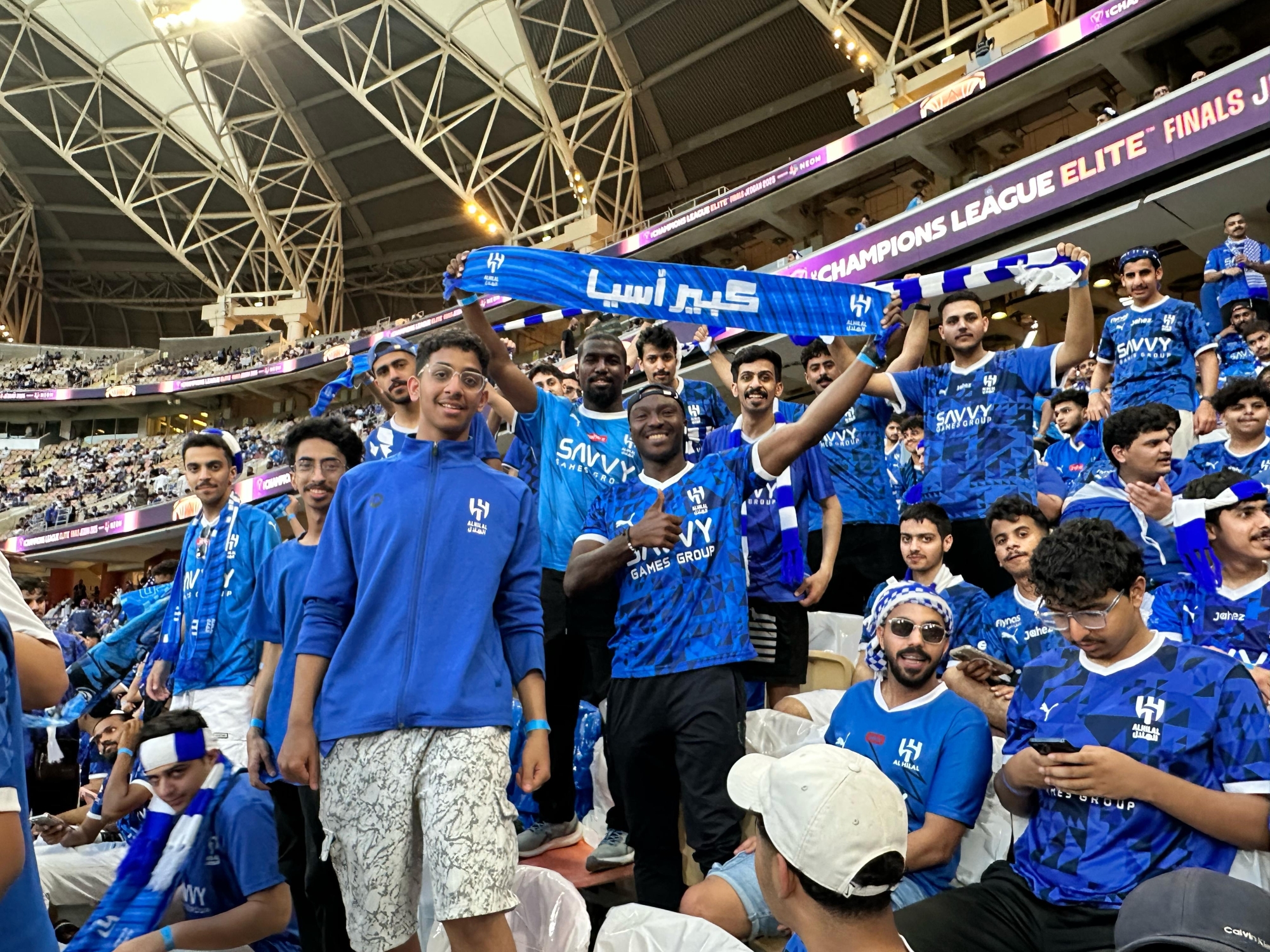 عدسة سبورت 24 ترصد آراء جماهير الهلال بعد التأهل لنصف نهائي النخبة الآسيوية