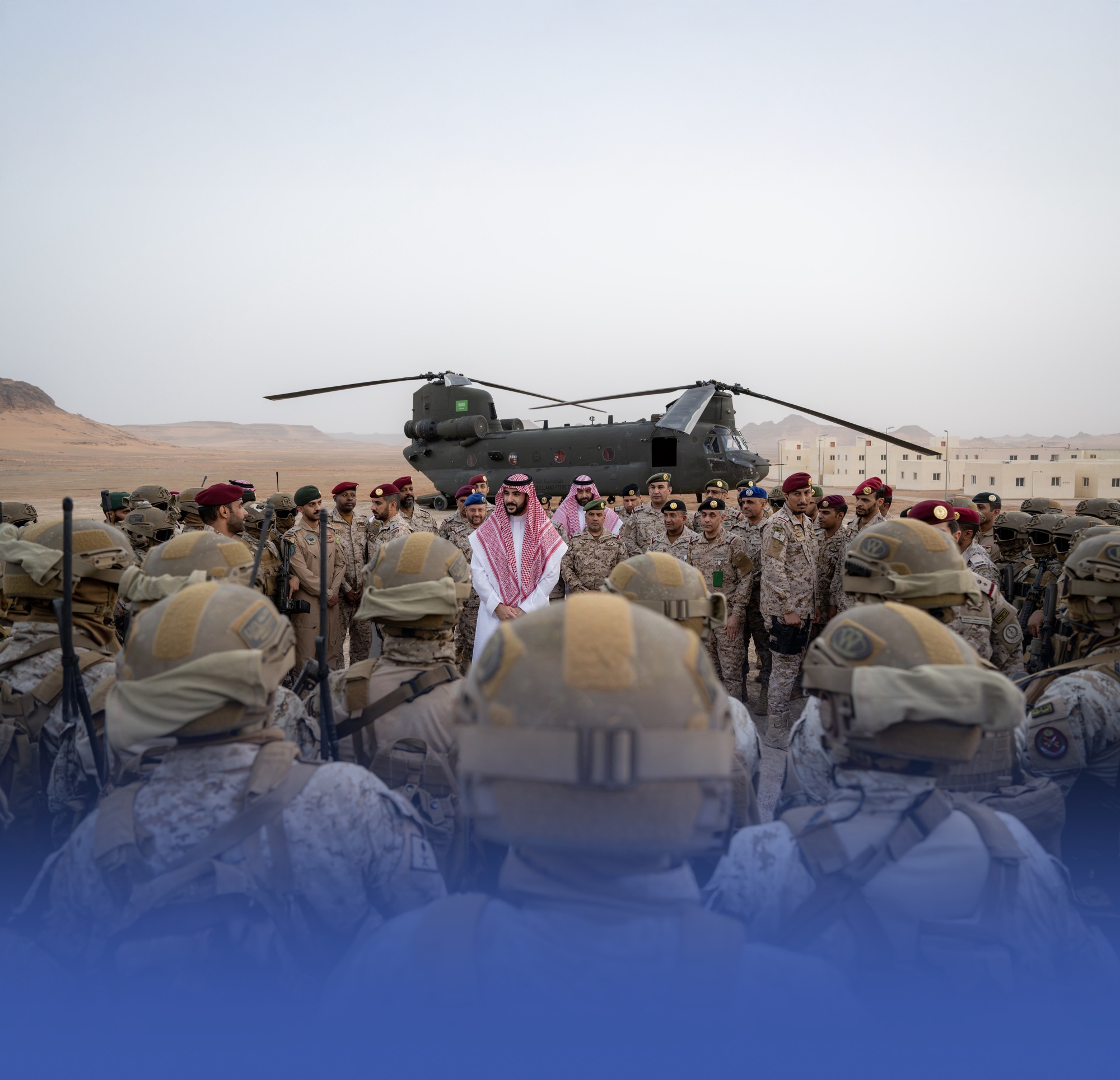 وزير الدفاع يشهد تمرين القوات الخاصة "النخبة"