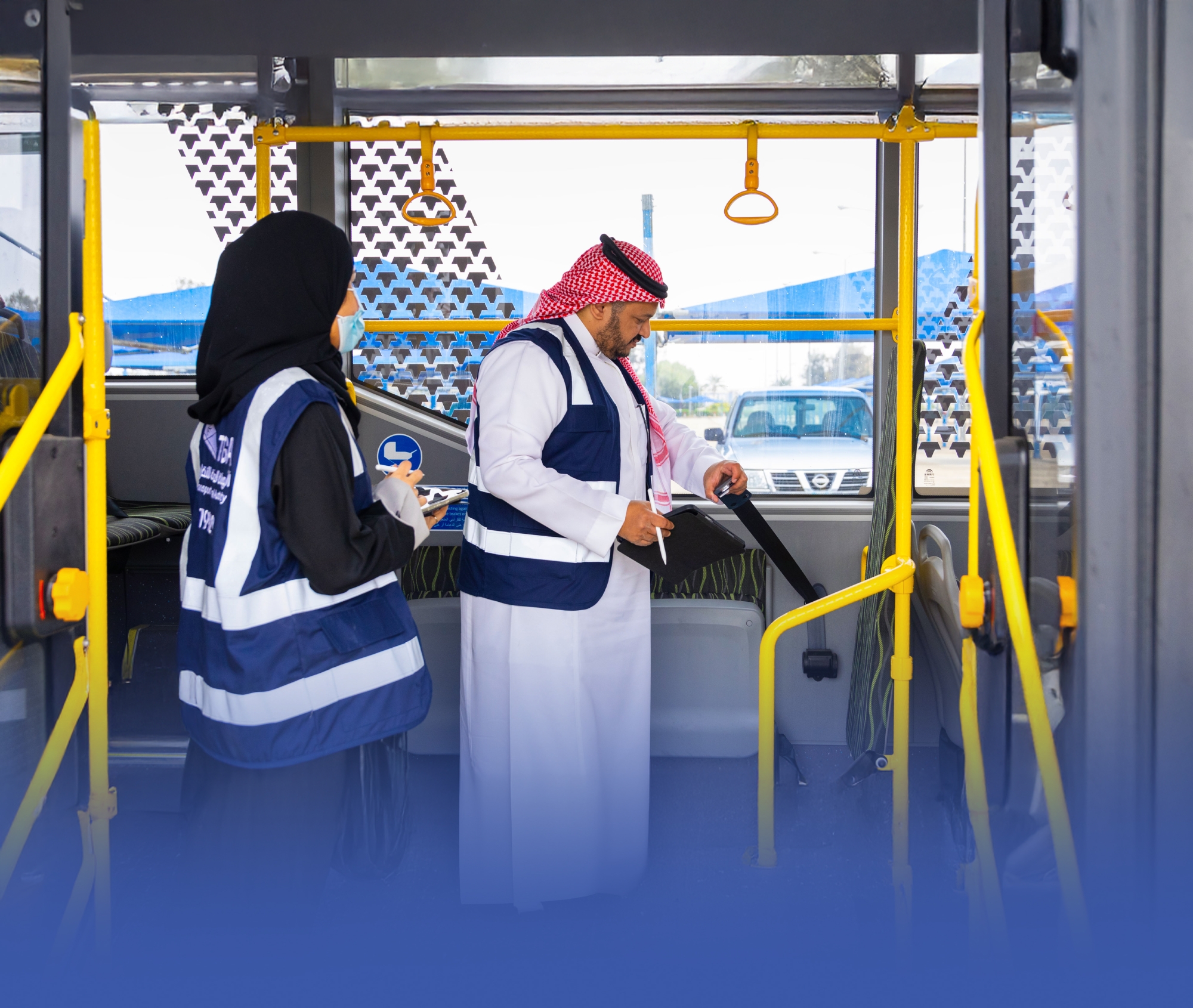 310 آلاف عملية فحص لتحسين جودة النقل خلال أبريل